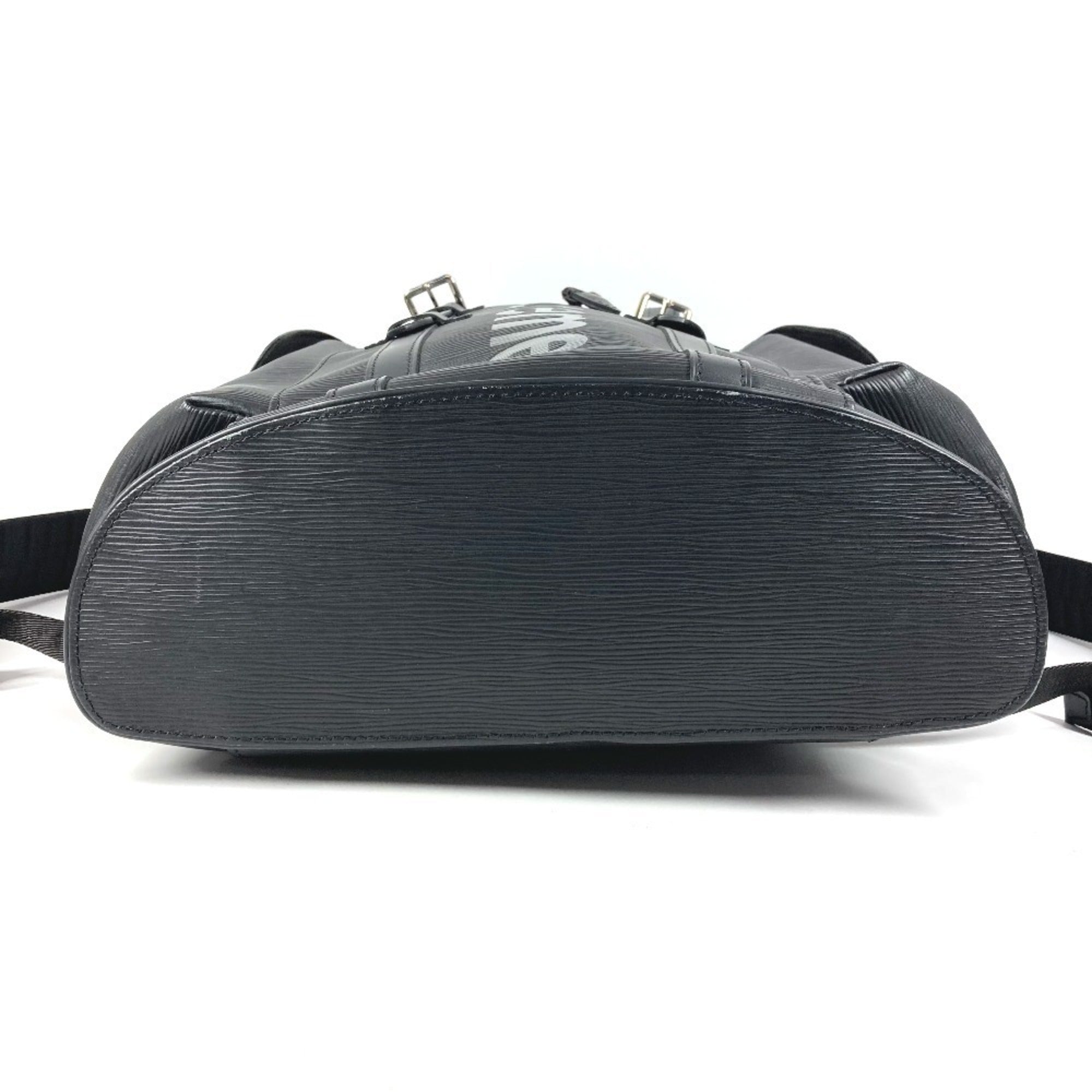 Louis Vuitton Black Noir Epi Leather Backpack (Pre-Owned)
