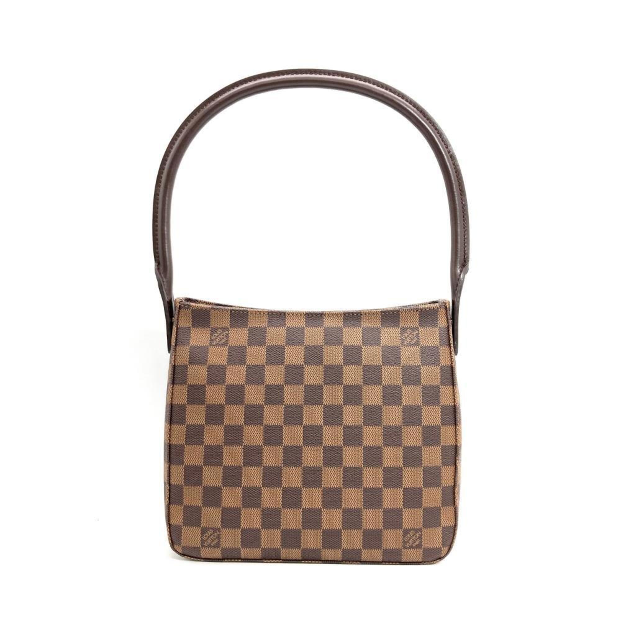 Louis Vuitton Brown Damier Canvas Ebene Handbag (Pre-Owned)