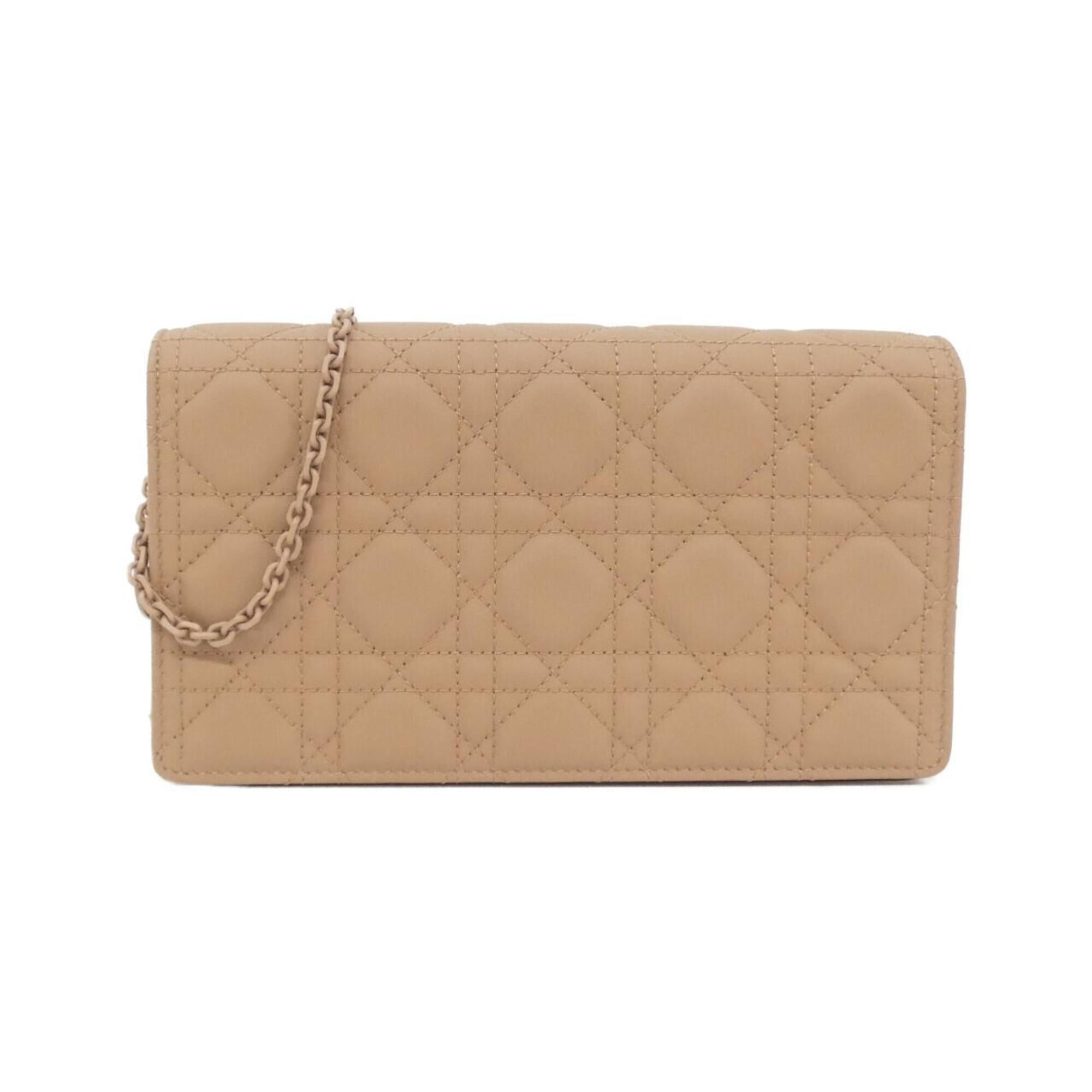 Christian Dior Lady Dior Pink Beige Handbag (Pre-Owned)