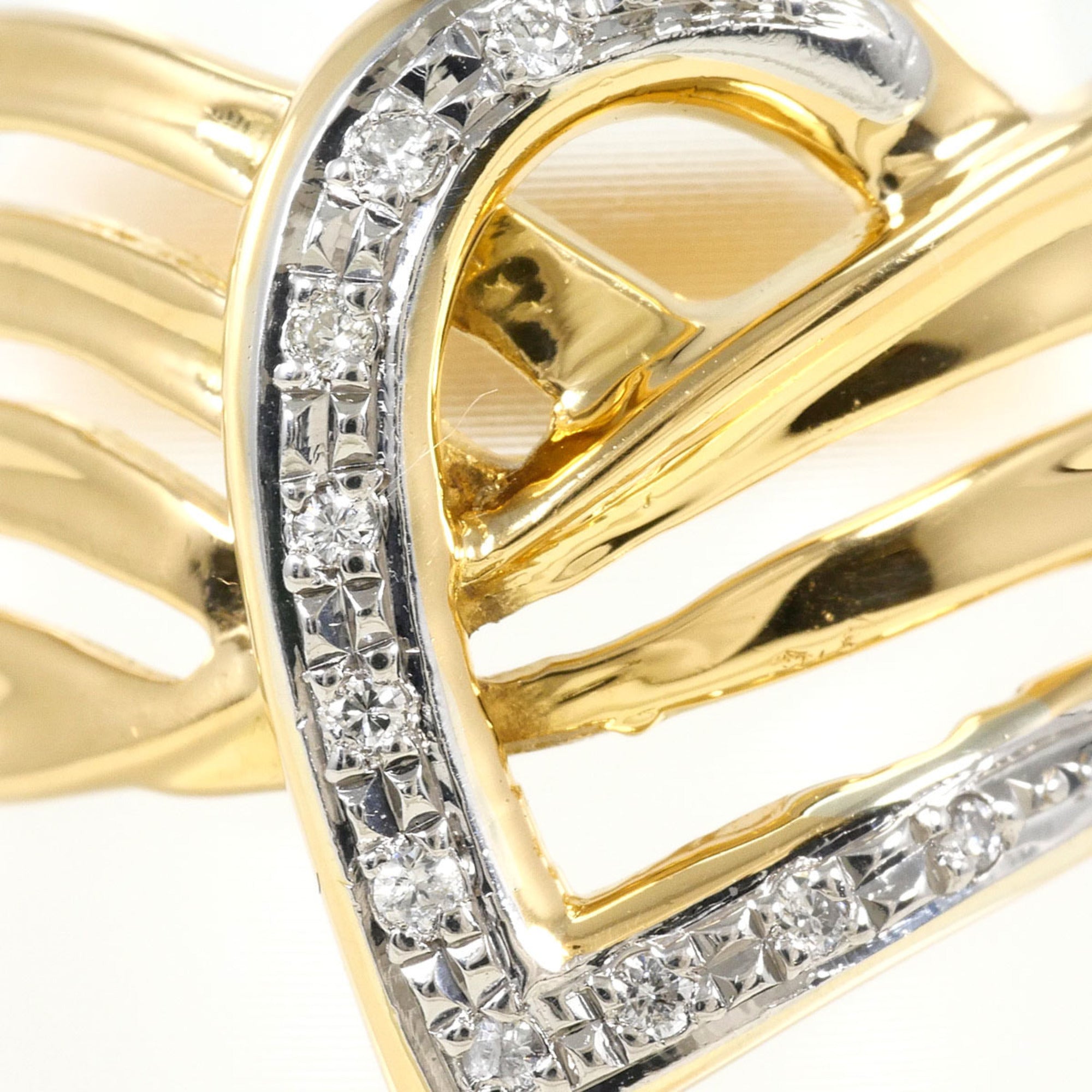 Unbranded Platinum Yellow Gold Yellow Gold (18K) Platinum 900 Band Ring (Pre-Owned)