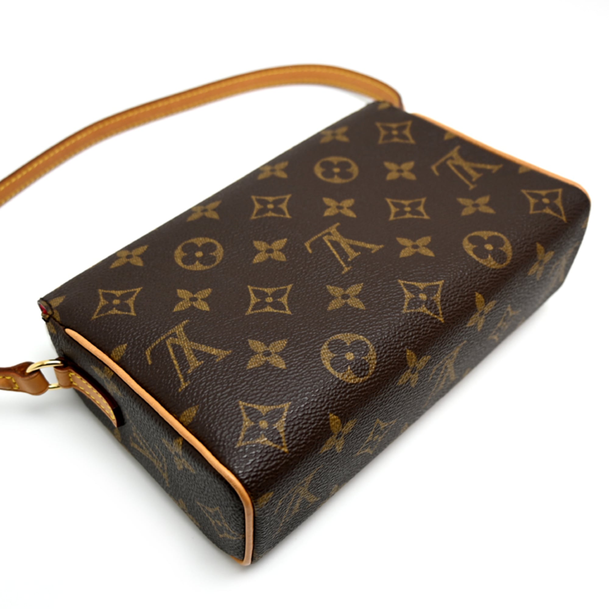 Louis Vuitton Brown Monogram Shoulder Bag (Pre-Owned)