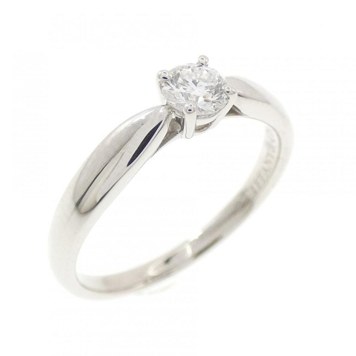 Tiffany Platinum 950 Band Ring (Pre-Owned)