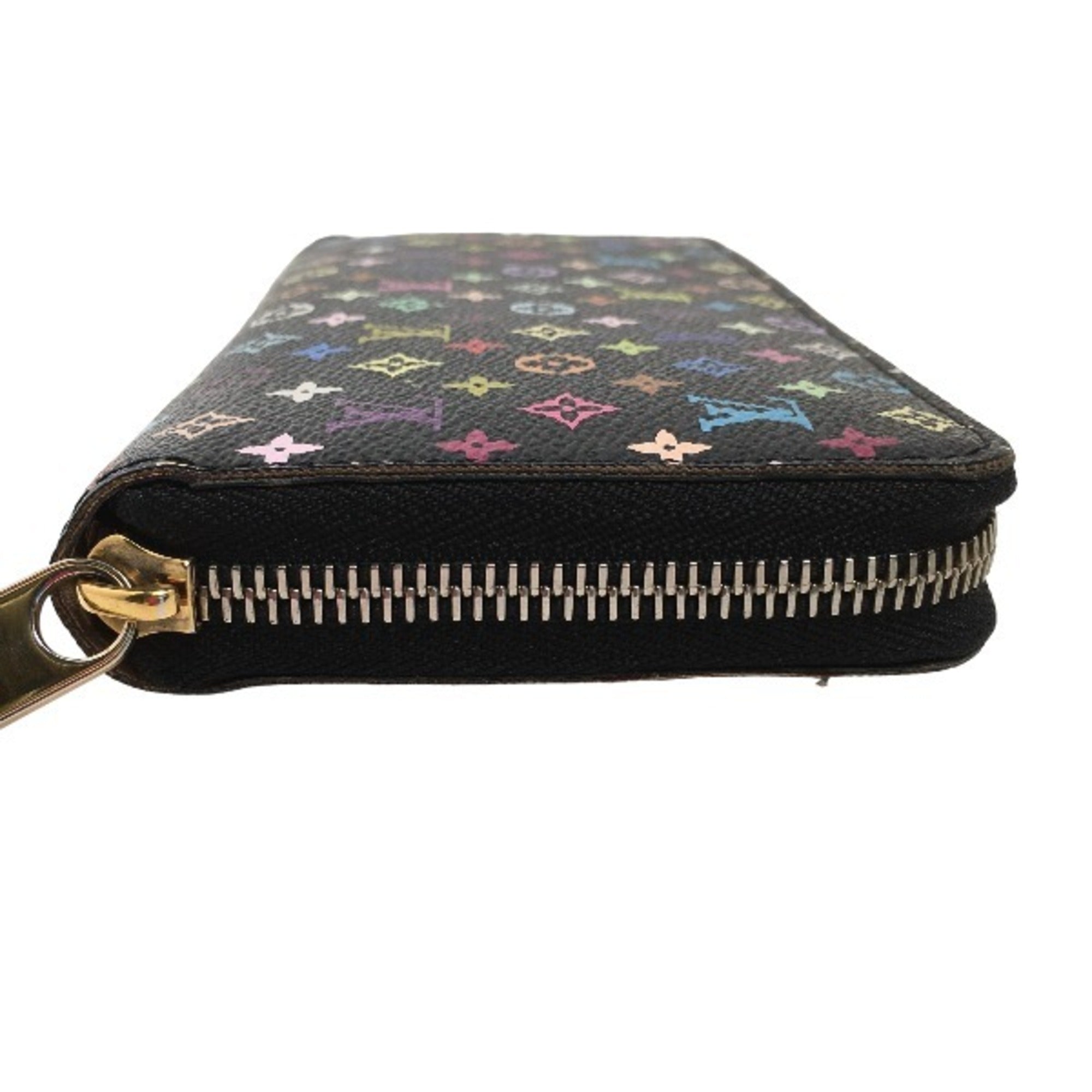 Louis Vuitton Multi-Color Noir Long Wallet (Bi-Fold) (Pre-Owned)