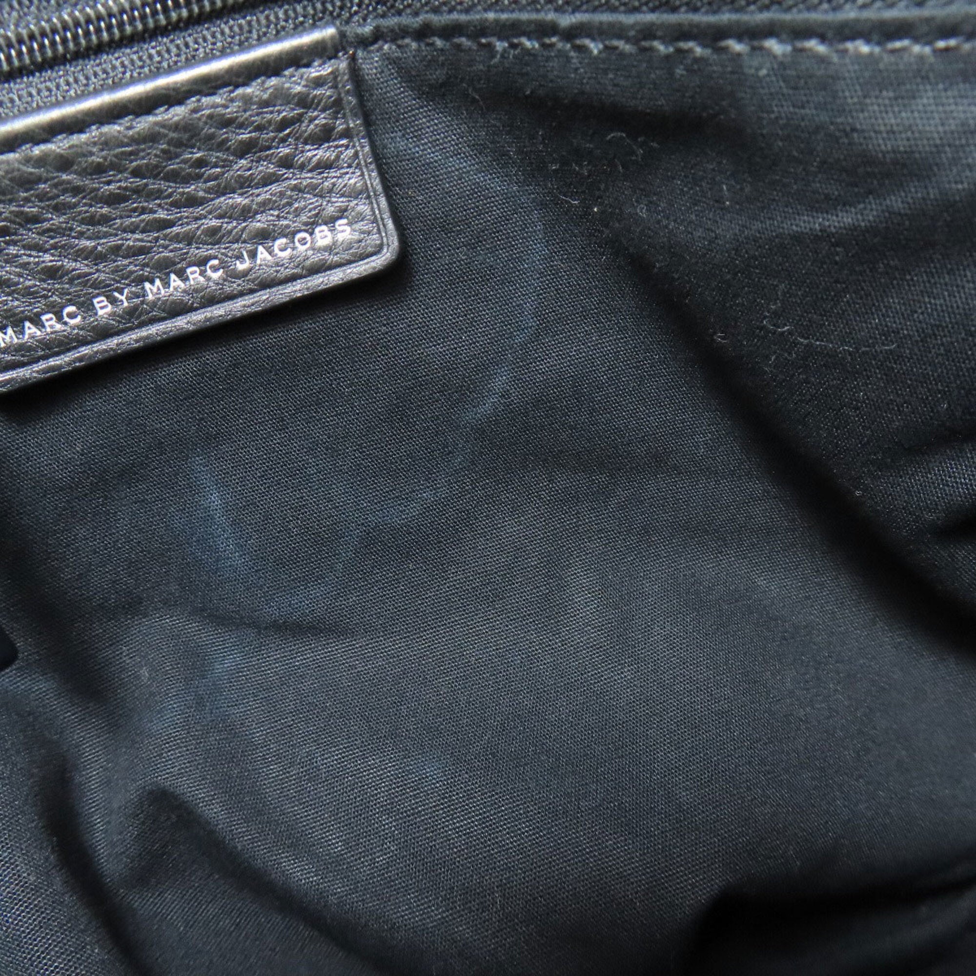 Marc By Marc Jacobs Black Leather Shoulder Bag (Pre-Owned)
