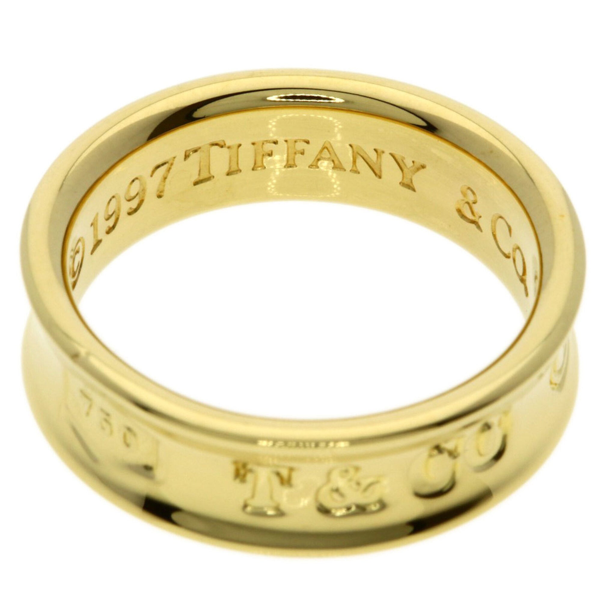 Tiffany Yellow Gold (18K) Band Ring (Pre-Owned)