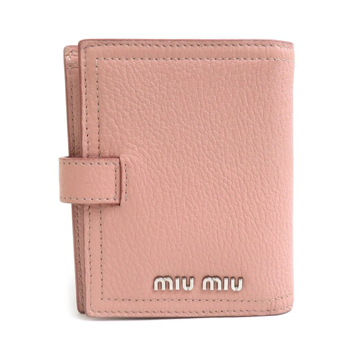 Miu Miu Pink Leather Wallet (Bi-Fold) (Pre-Owned)