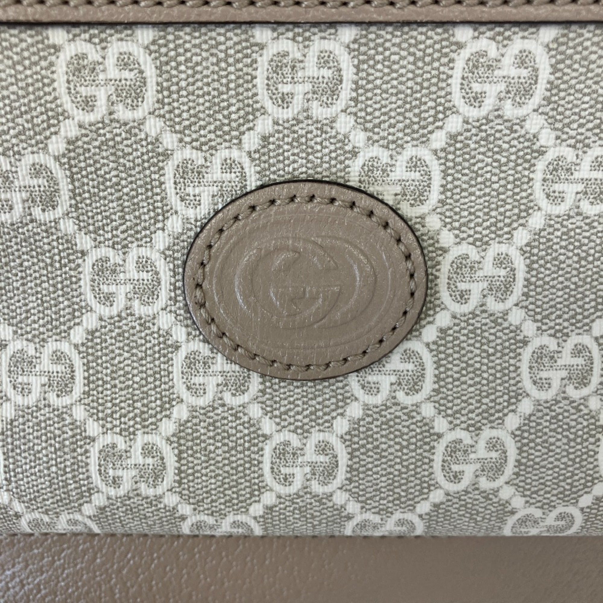 Gucci Gray Grayish Backpack (Pre-Owned)