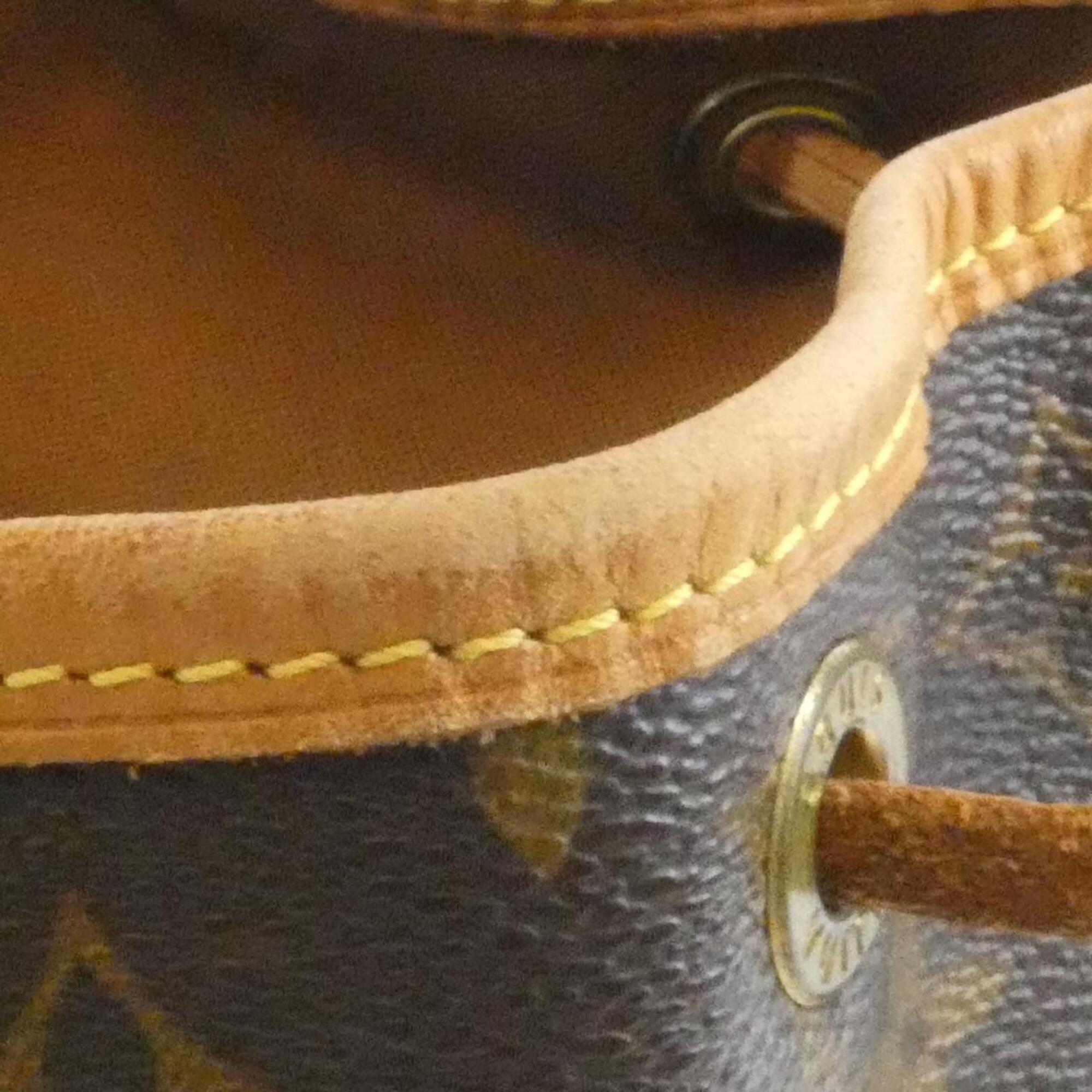 Louis Vuitton Monogram Marron Coated Canvas Backpack (Pre-Owned)