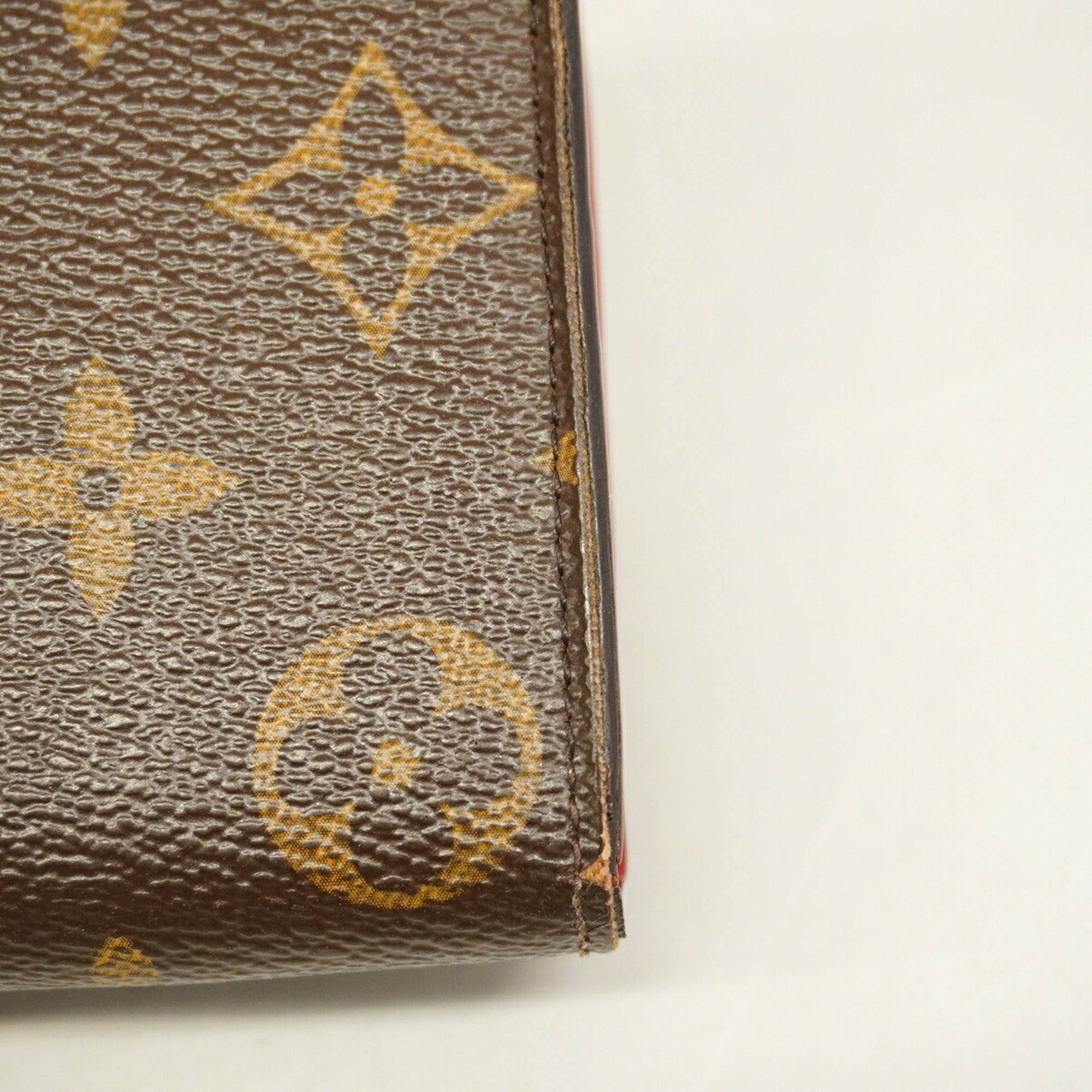 Louis Vuitton Cerise Long Wallet (Bi-Fold) (Pre-Owned)