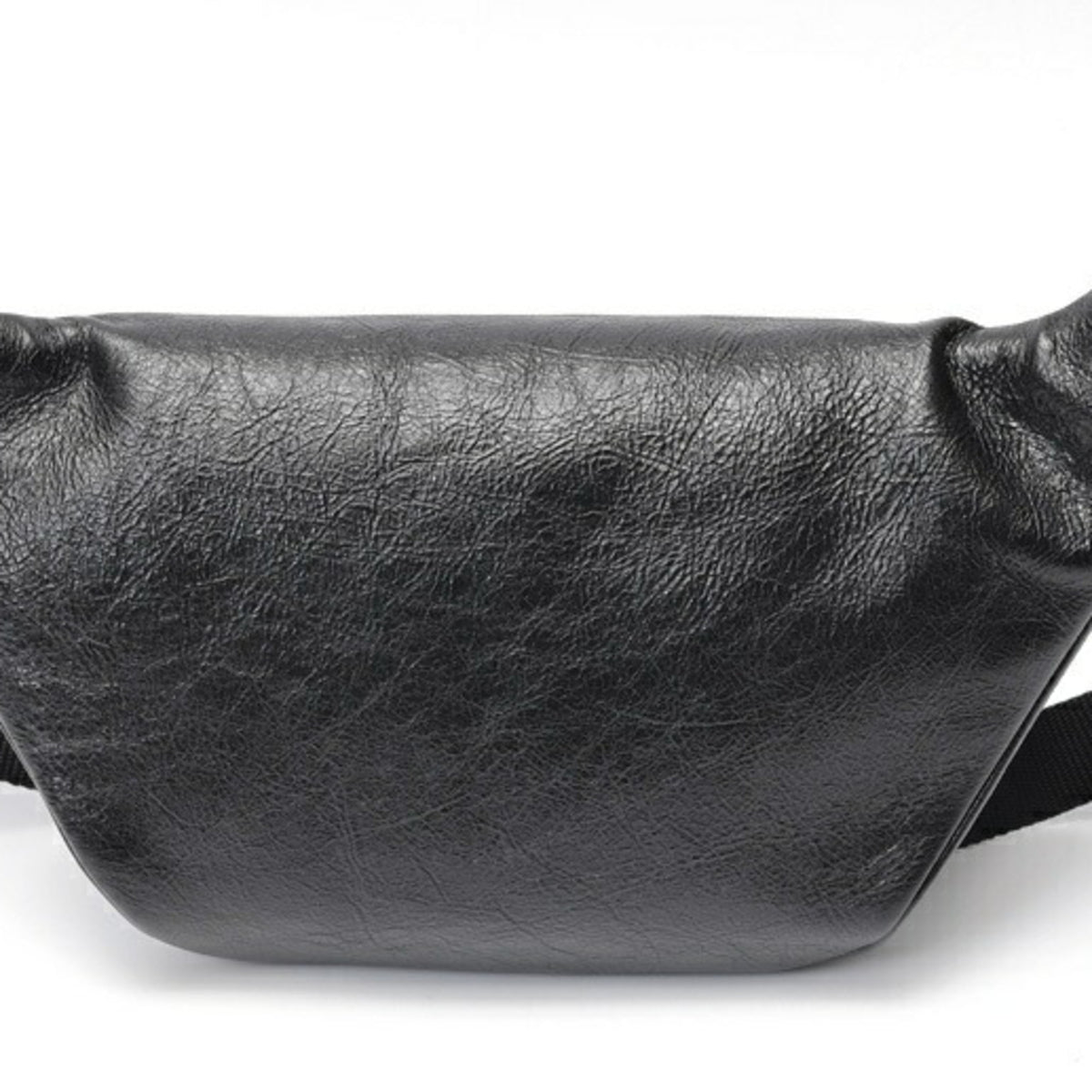 Balenciaga Black Leather Sling Bag (Pre-Owned)