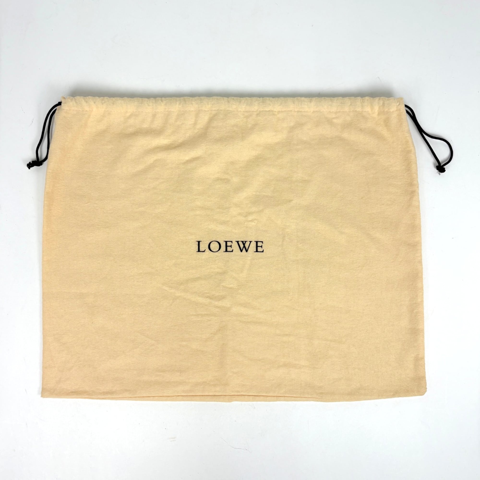 Loewe Brown Suede Leather Handbag Tote Bag (Pre-Owned)