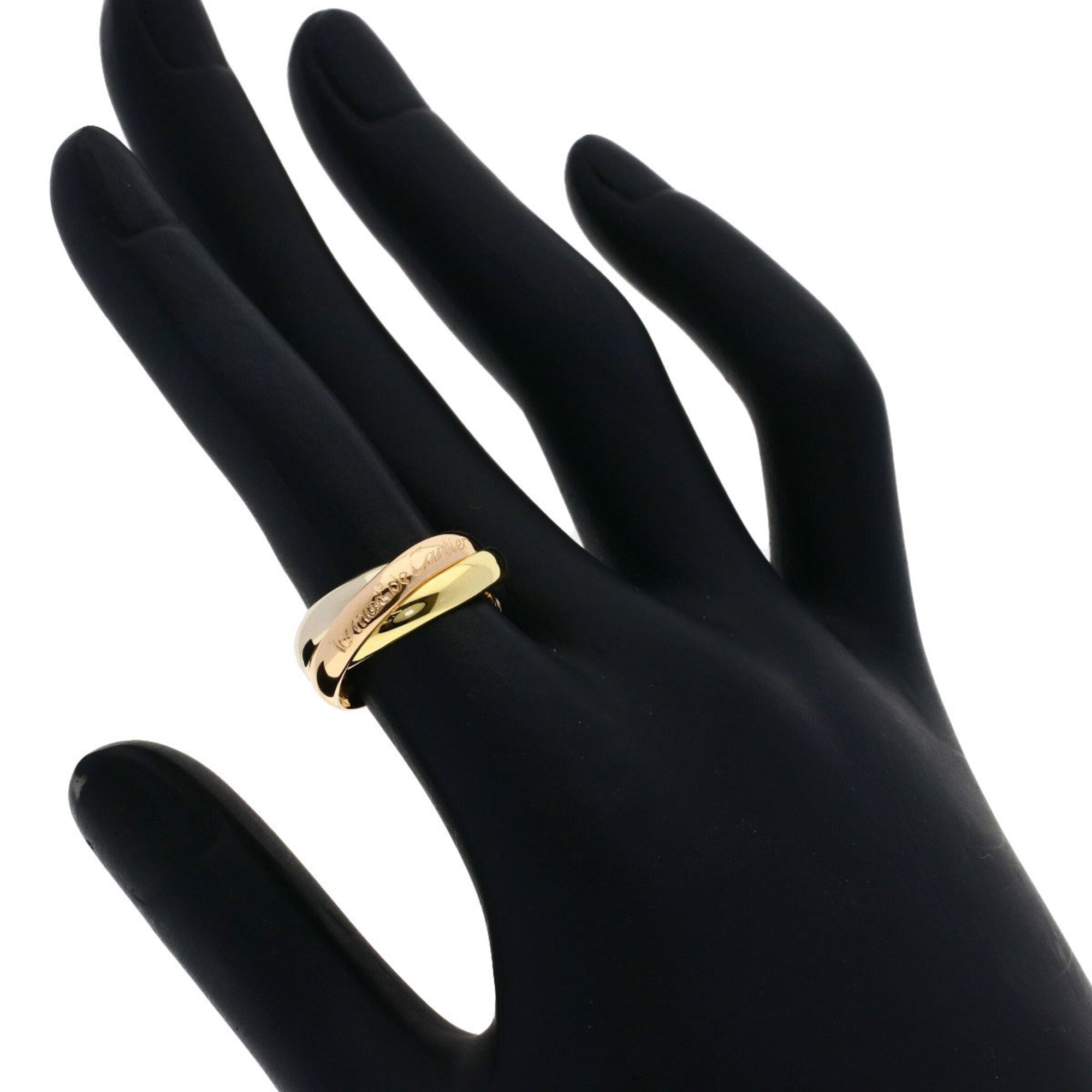 Cartier Yellow Gold (18K) Pink Gold (18K) White Gold (18K) Band Ring (Pre-Owned)