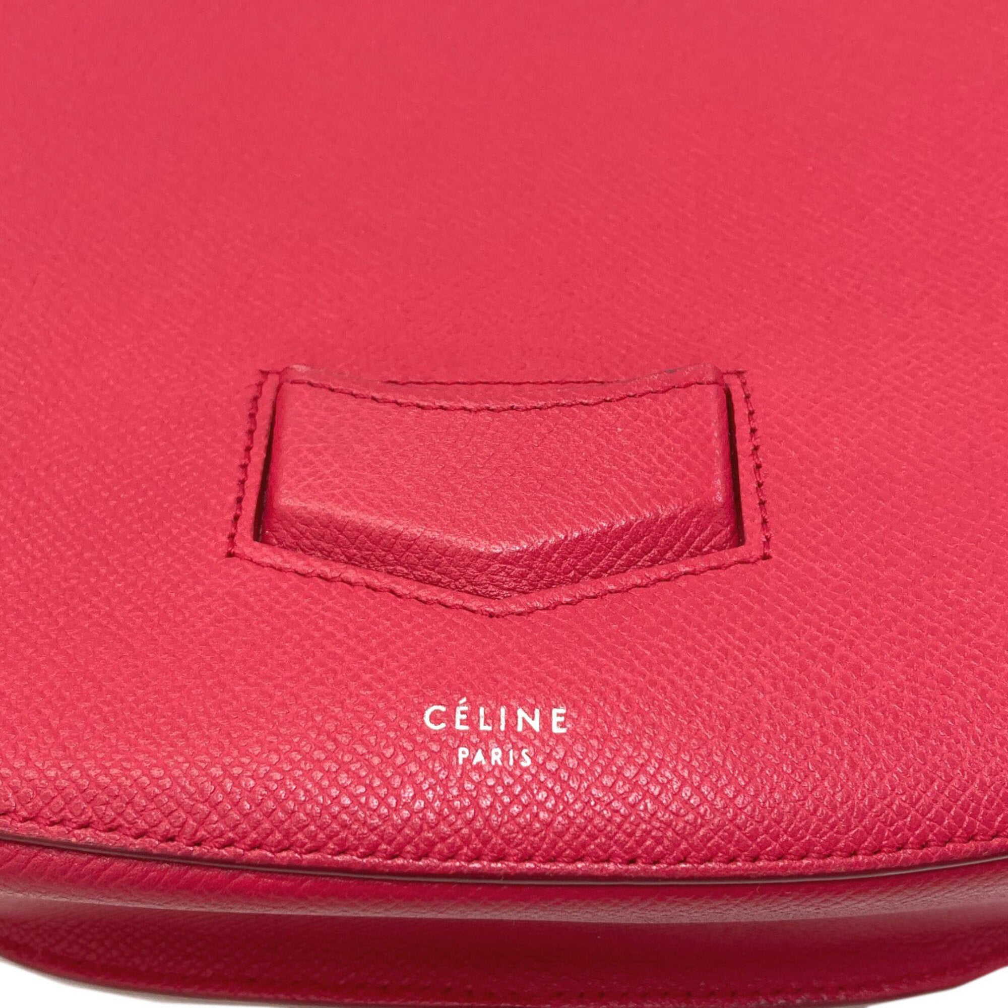 Celine Pink Leather Shoulder Bag (Pre-Owned)