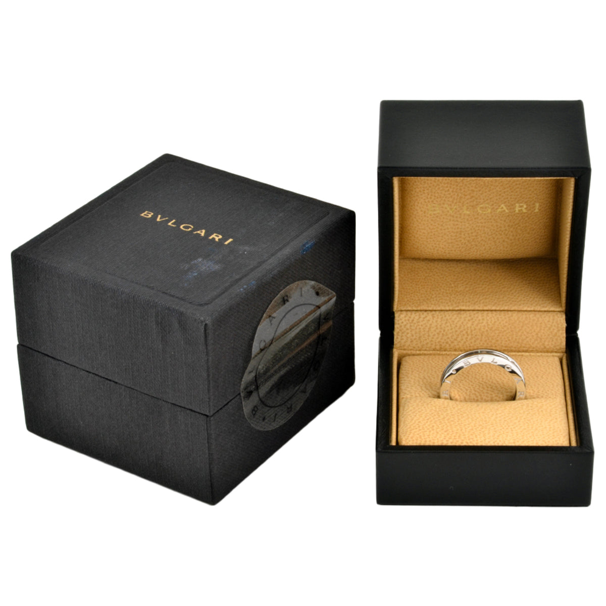 Bvlgari White Gold (18K) Band Ring (Pre-Owned)
