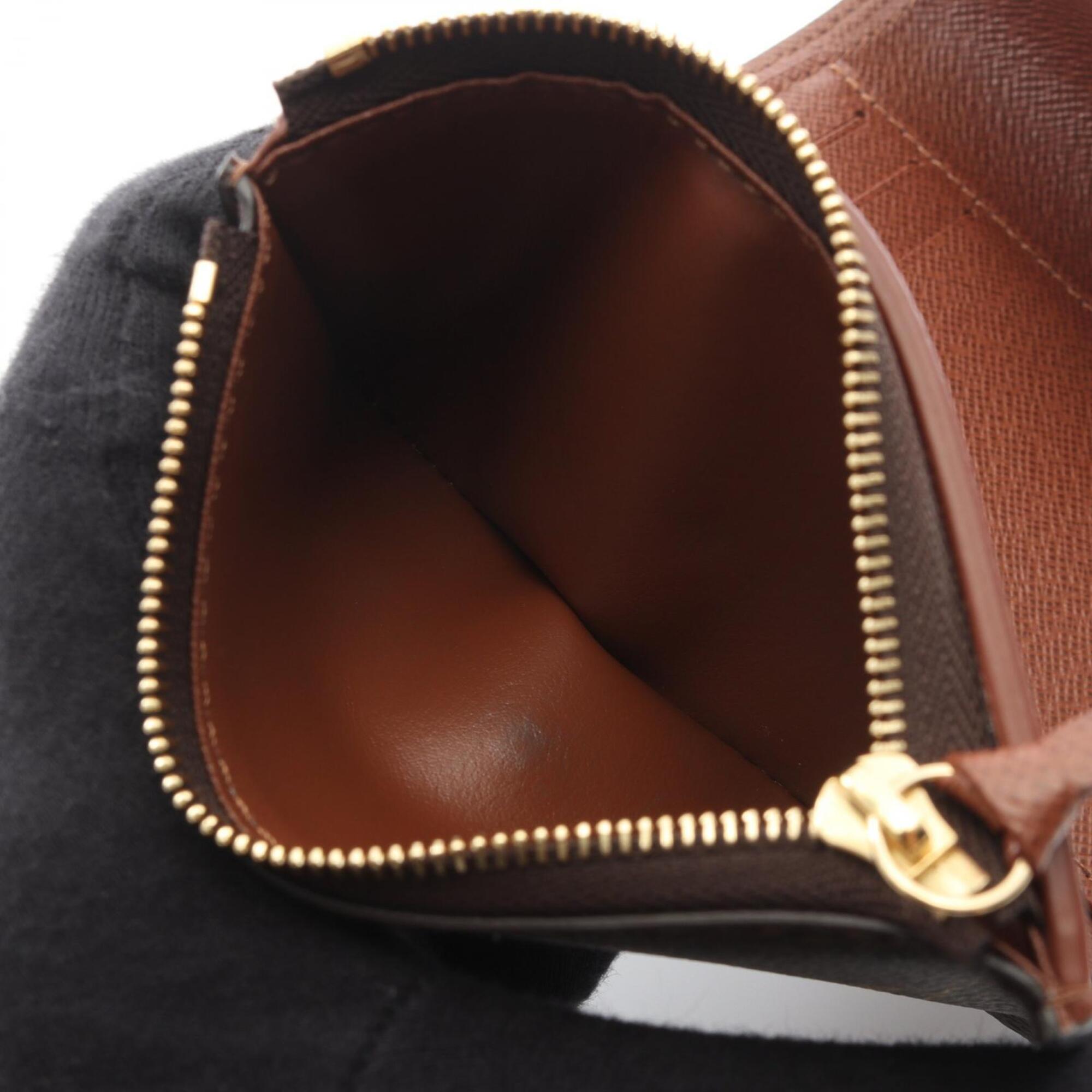 Louis Vuitton Brown Pvc Wallet (Tri-Fold) (Pre-Owned)