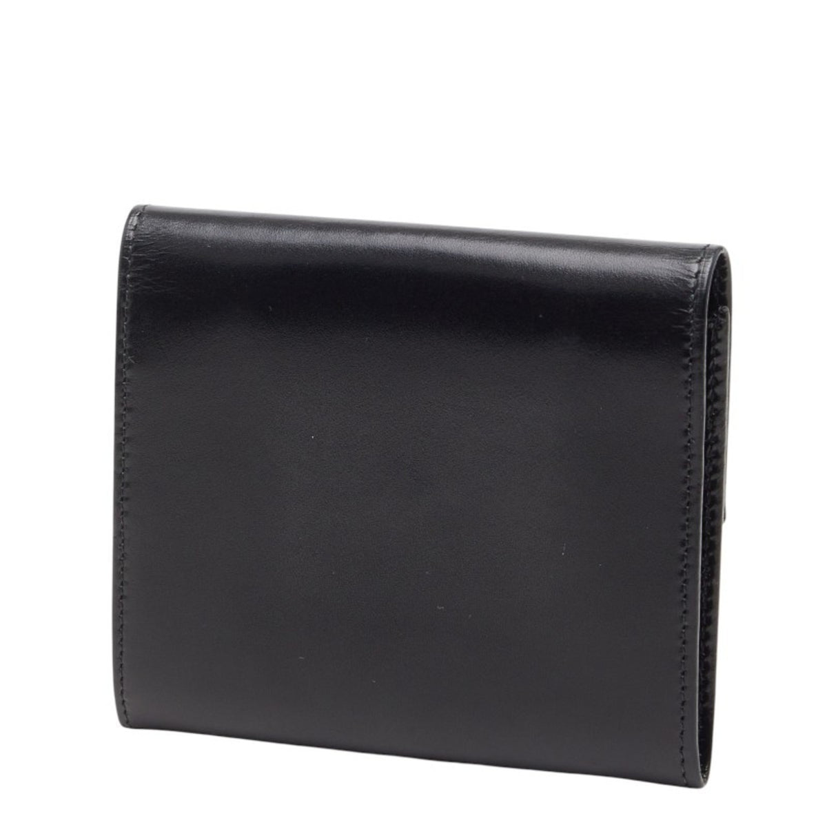 Prada Black Leather Coin Purse/Coin Case (Pre-Owned)