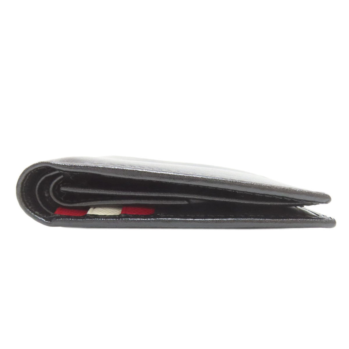 Bally Black Leather Wallet (Bi-Fold) (Pre-Owned)