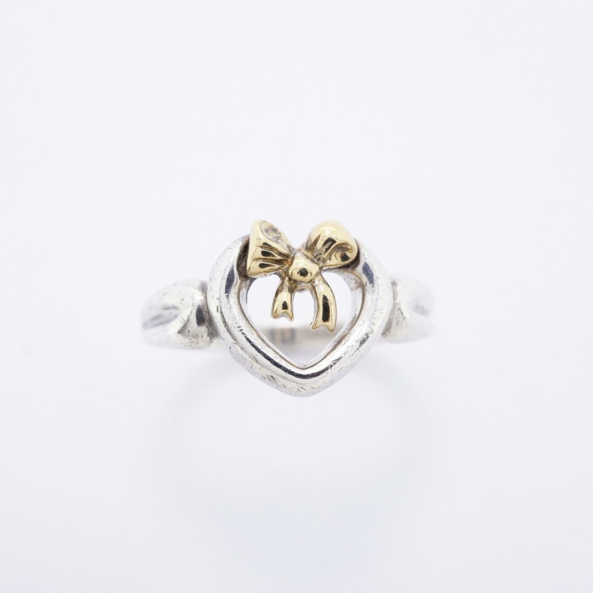 Tiffany Yellow Gold (18K) Silver 925 Band Ring (Pre-Owned)