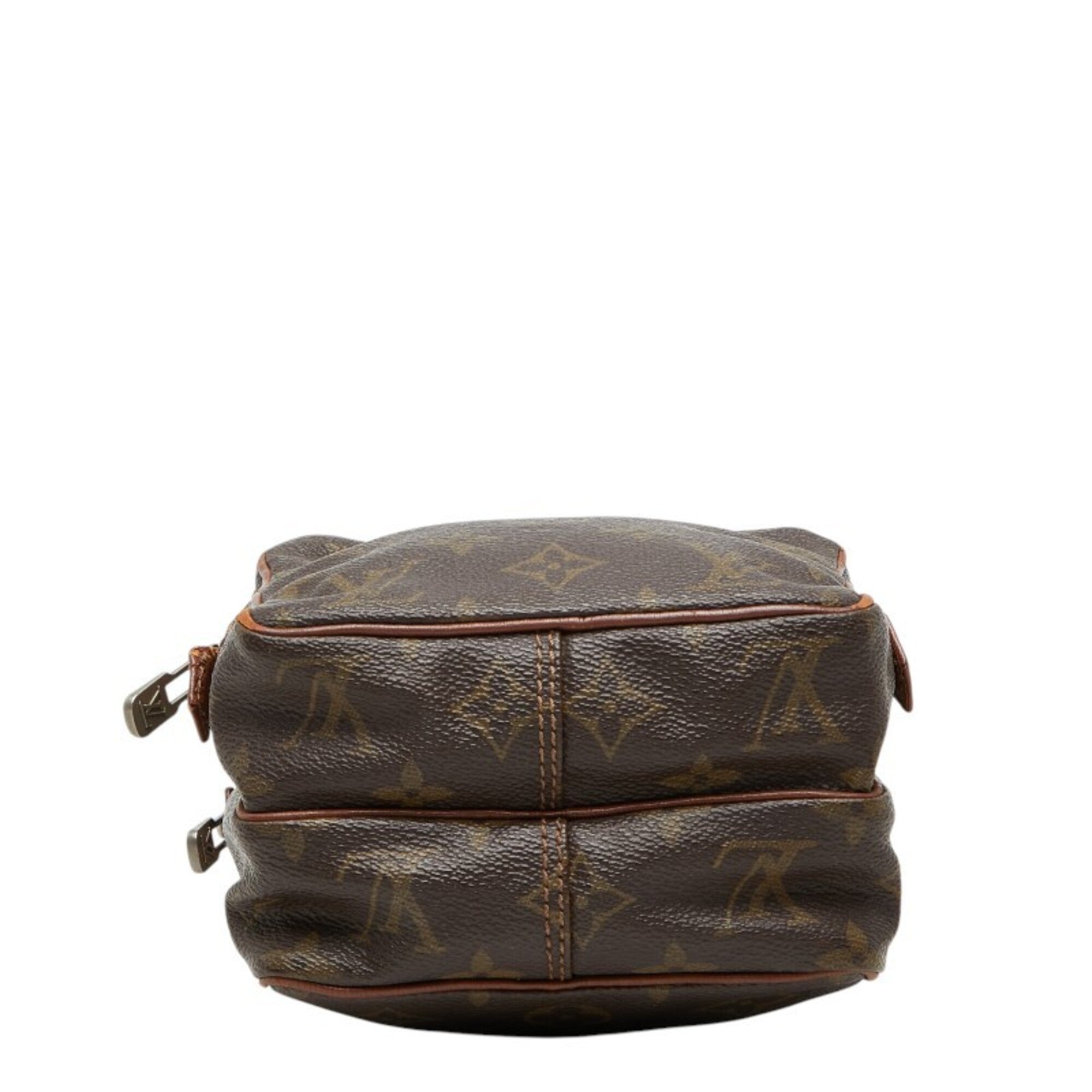 Louis Vuitton Brown Pvc Leather Shoulder Bag (Pre-Owned)