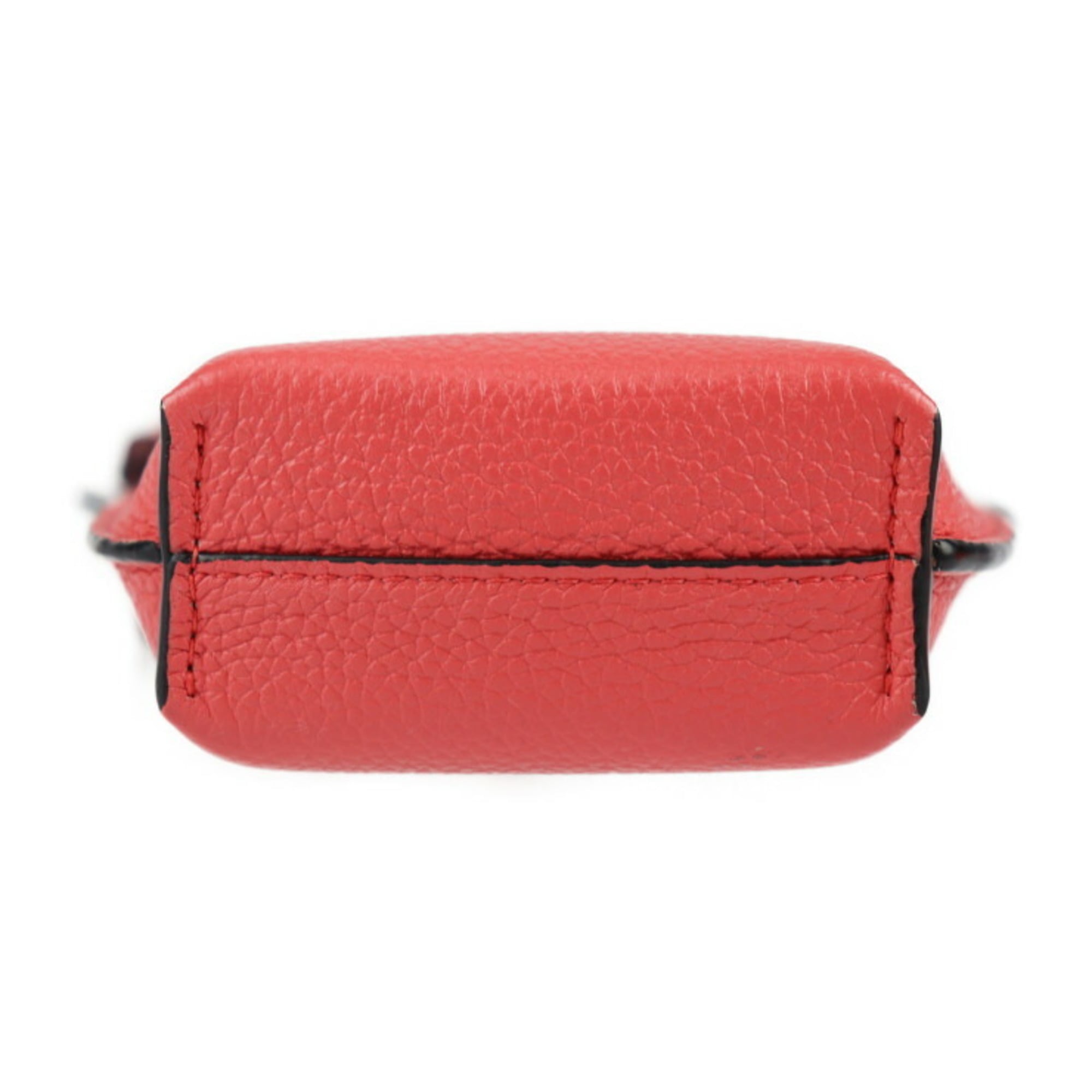Loewe Pink Leather Pochette Shoulder Bag (Pre-Owned)