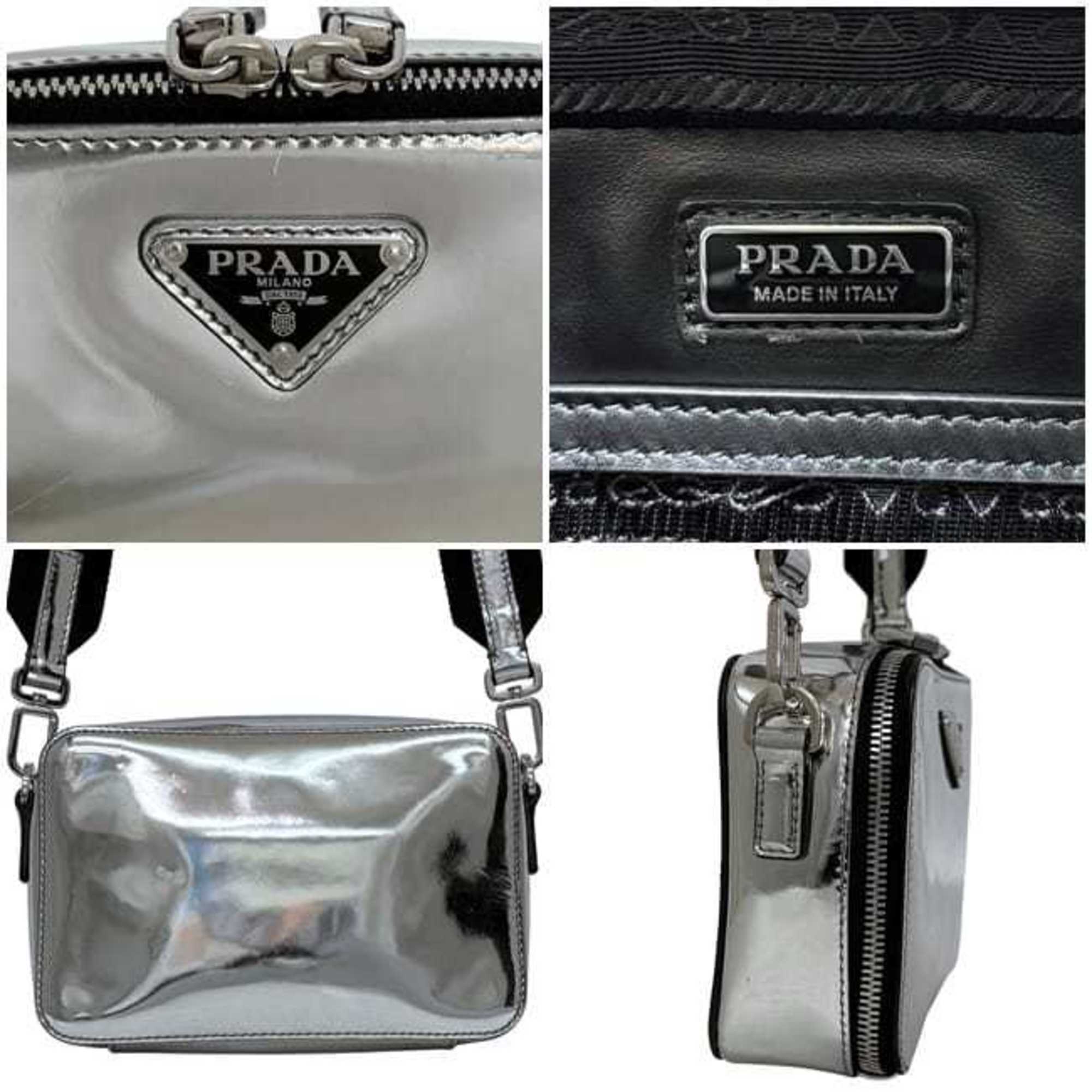 Prada Black Leather Shoulder Bag (Pre-Owned)