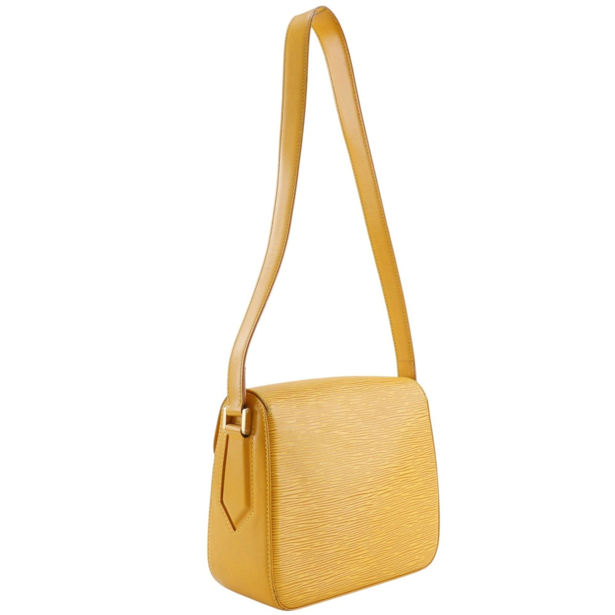 Louis Vuitton Yellow Epi Leather Shoulder Bag (Pre-Owned)