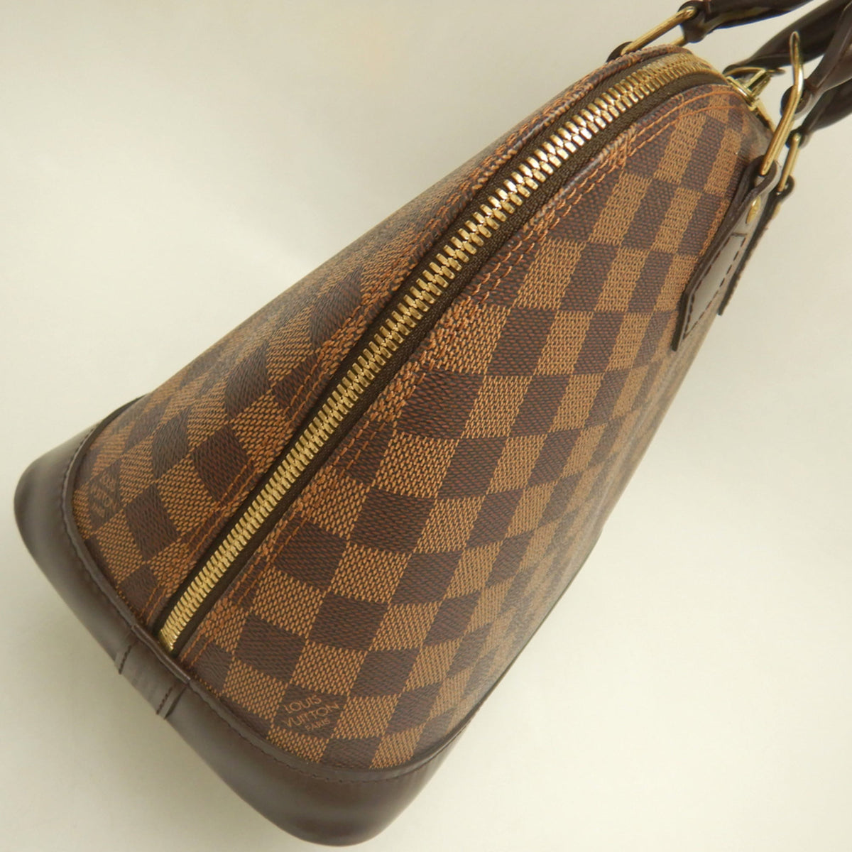 Louis Vuitton Damier Canvas Ebene Damier Canvas Handbag (Pre-Owned)
