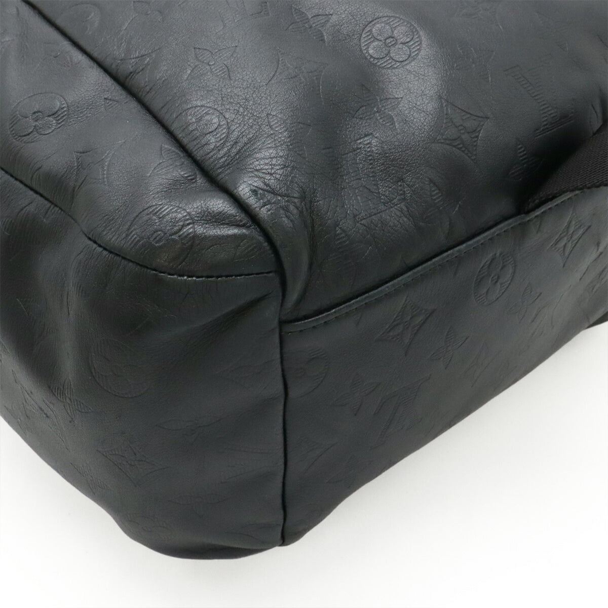 Louis Vuitton Monogram Shadow Black Noir Monogram Shadow Backpack (Pre-Owned)
