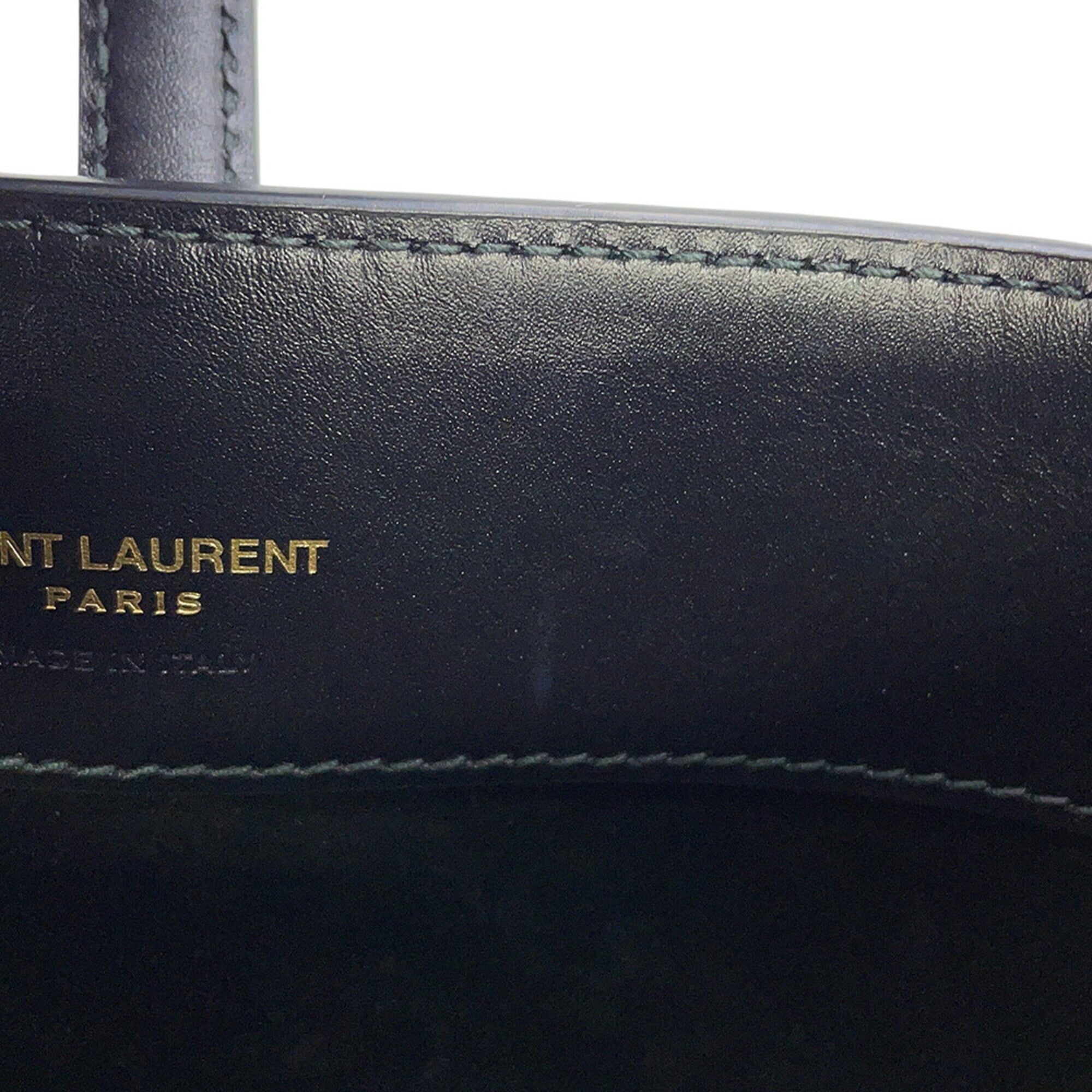 Yves Saint Laurent Black Leather Handbag (Pre-Owned)