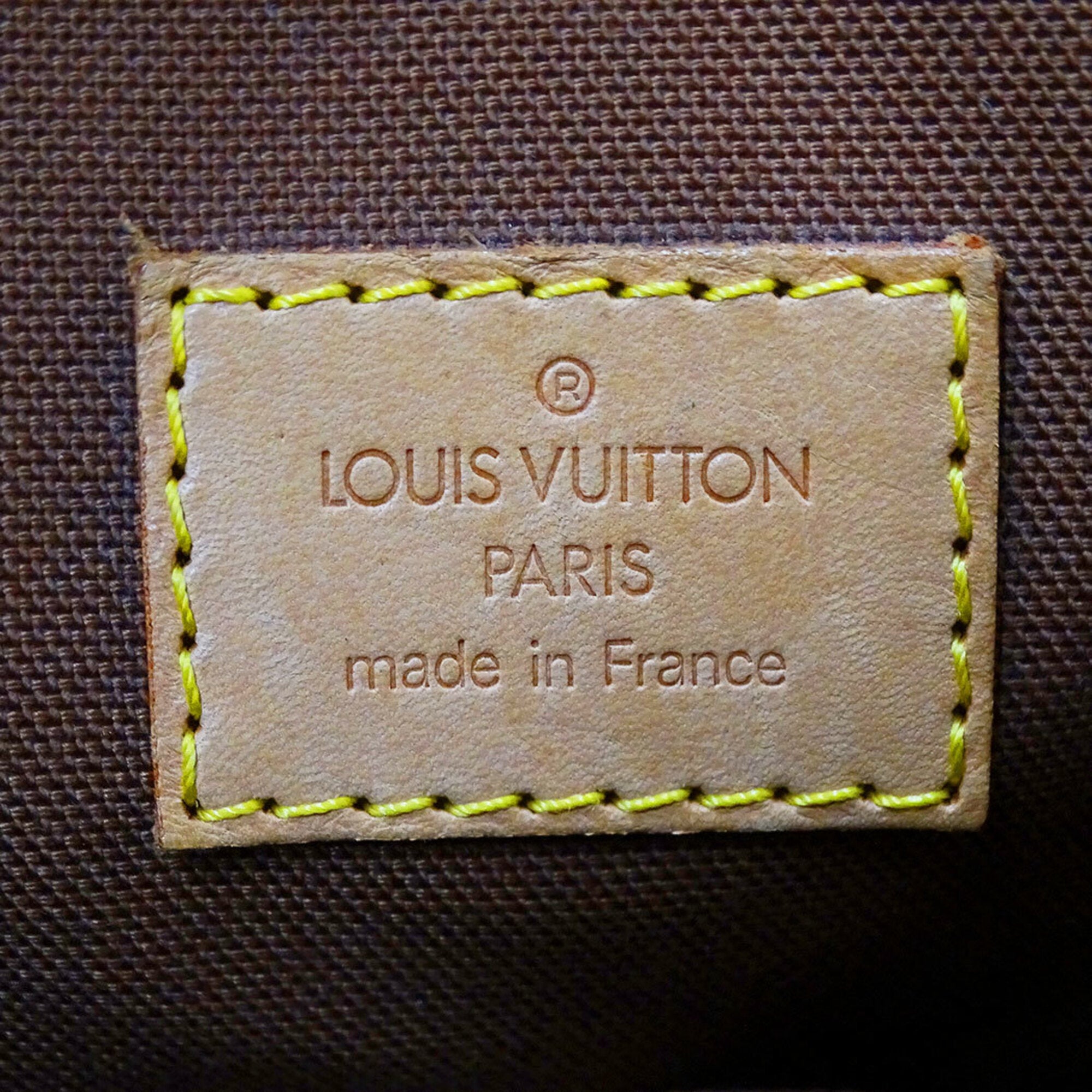 Louis Vuitton Monogram Brown Monogram Handbag Tote Bag (Pre-Owned)