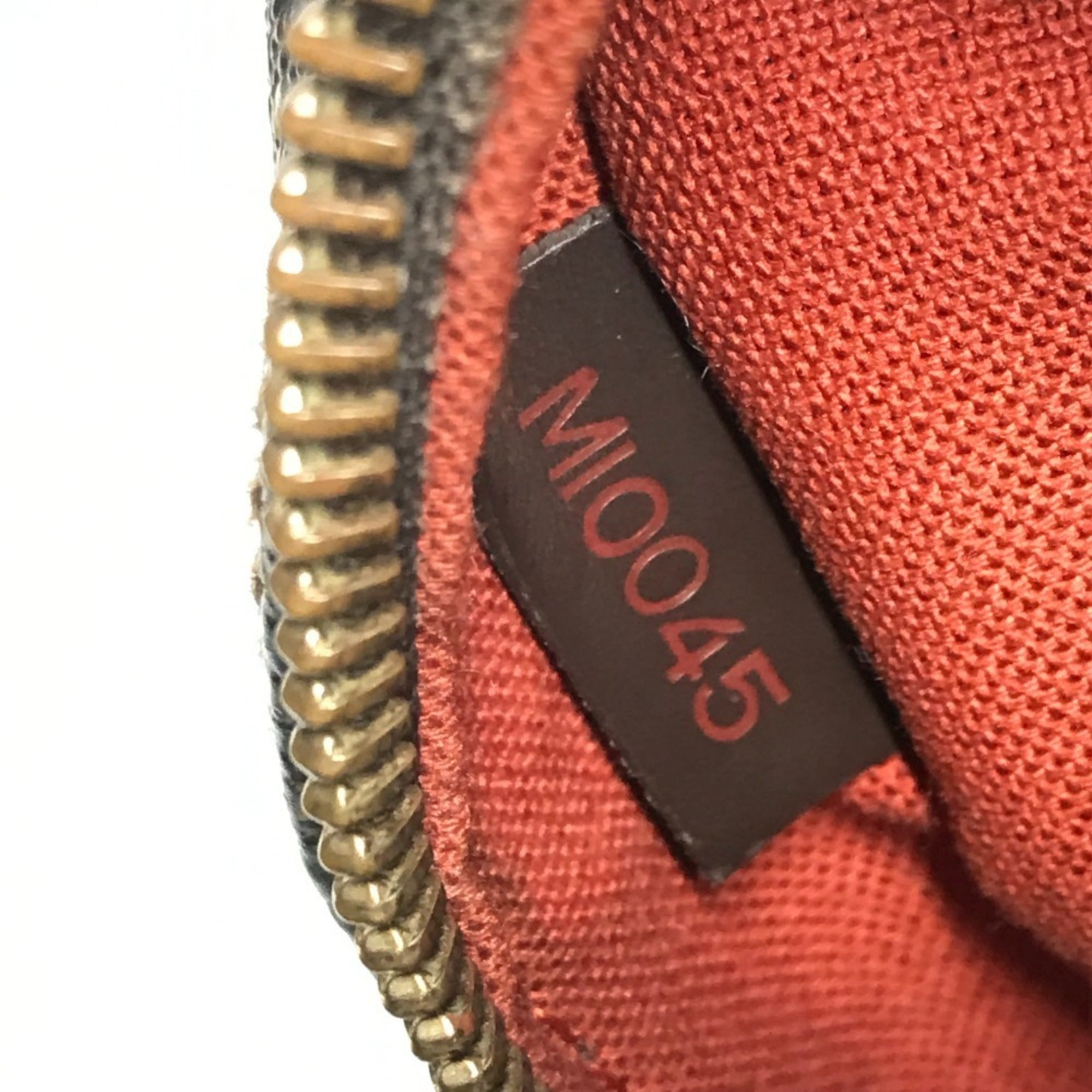 Louis Vuitton Brown Ebene Damier Canvas Pochette Shoulder Bag (Pre-Owned)