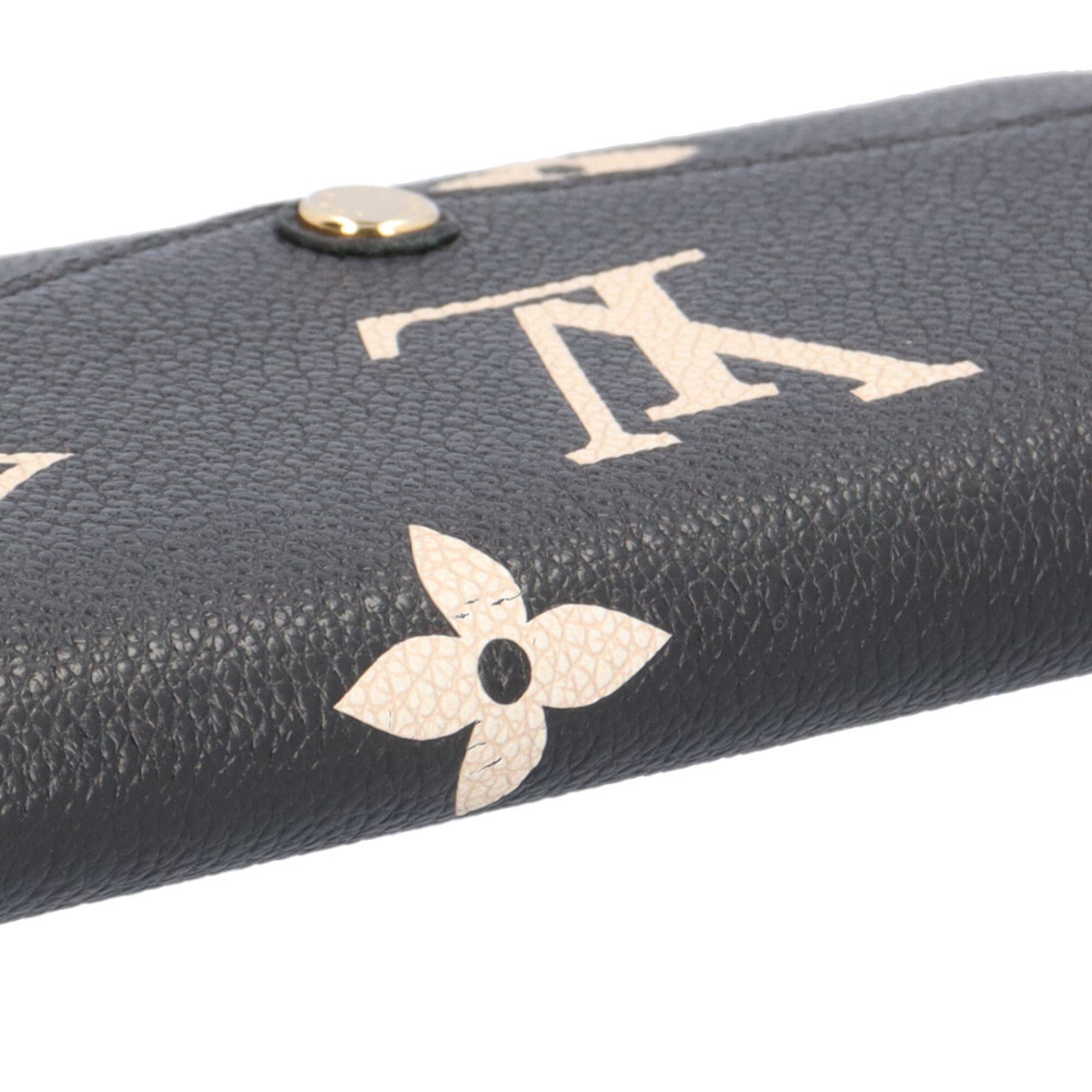 Louis Vuitton Empreinte Beige Brown Monogram Empreinte Long Wallet (Bi-Fold) (Pre-Owned)