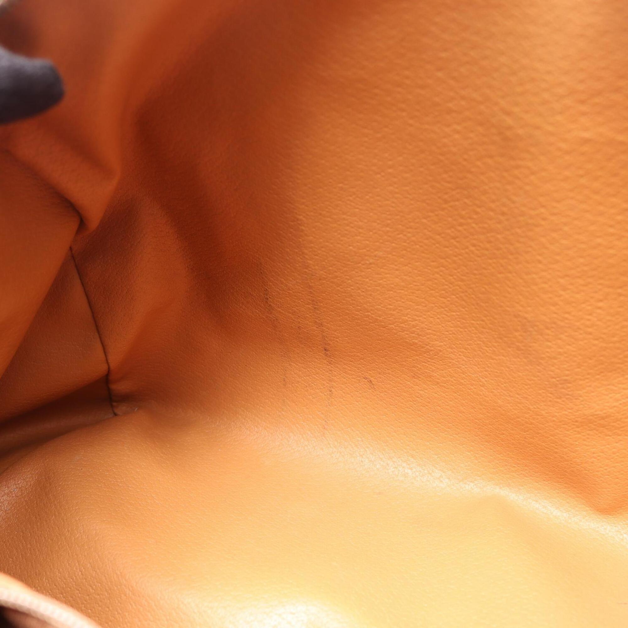 Celine Macadam Beige Brown Coated Canvas Handbag Tote Bag (Pre-Owned)