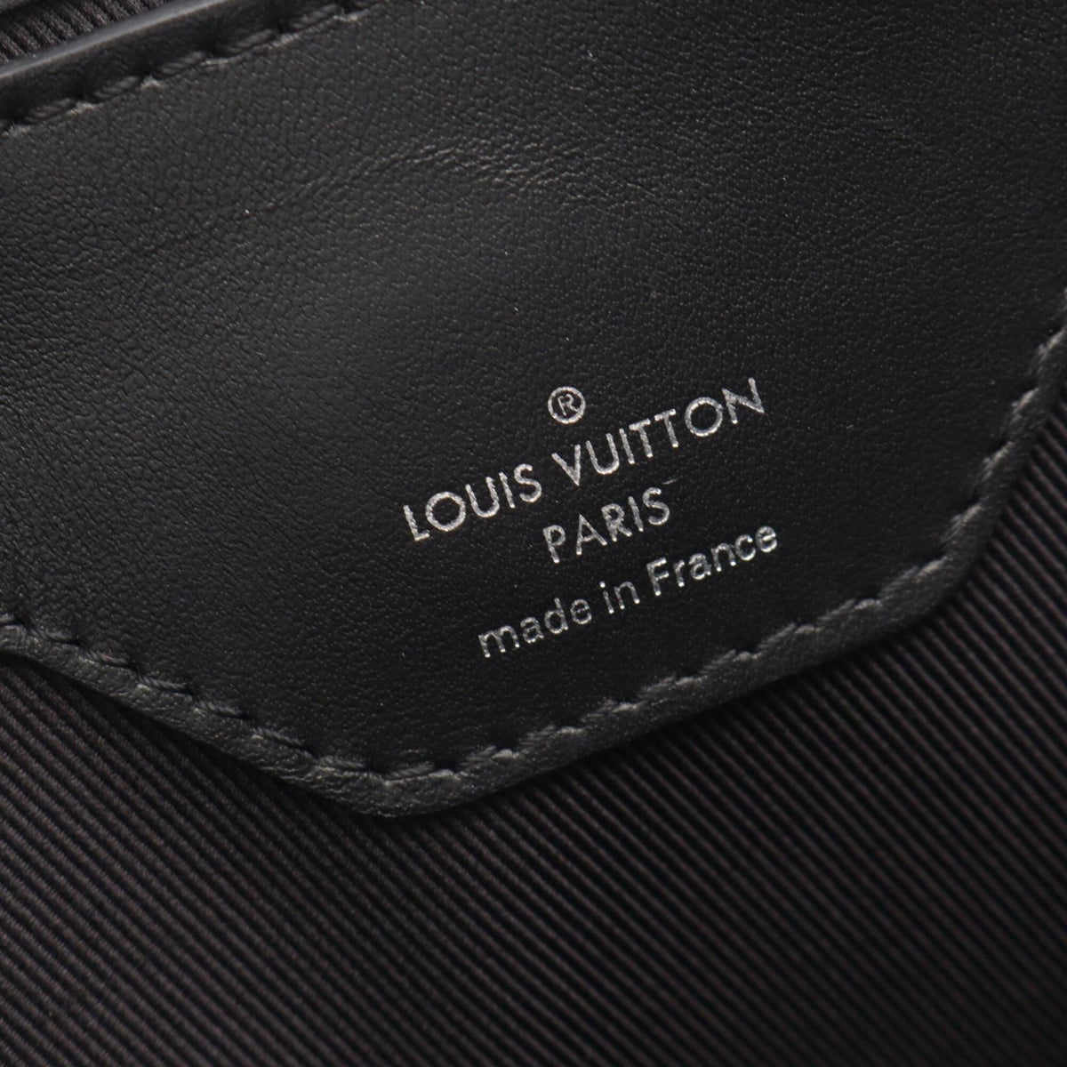 Louis Vuitton Black Noir Epi Leather Handbag Tote Bag (Pre-Owned)