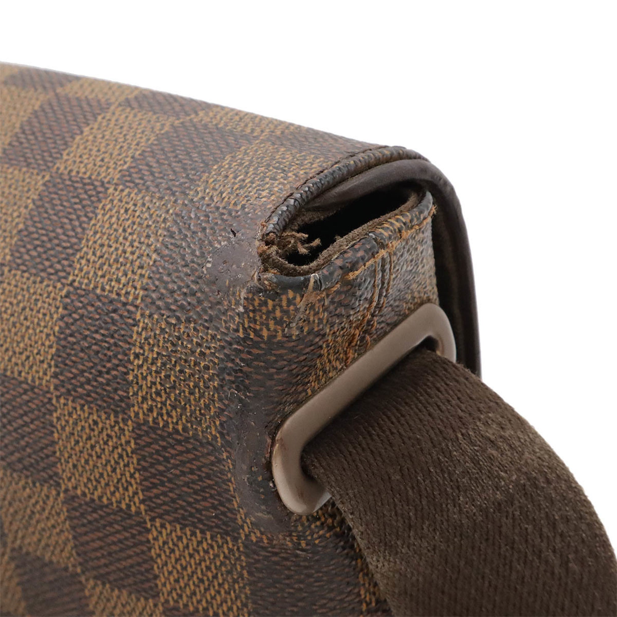 Louis Vuitton Damier Brown Pvc Shoulder Bag (Pre-Owned)