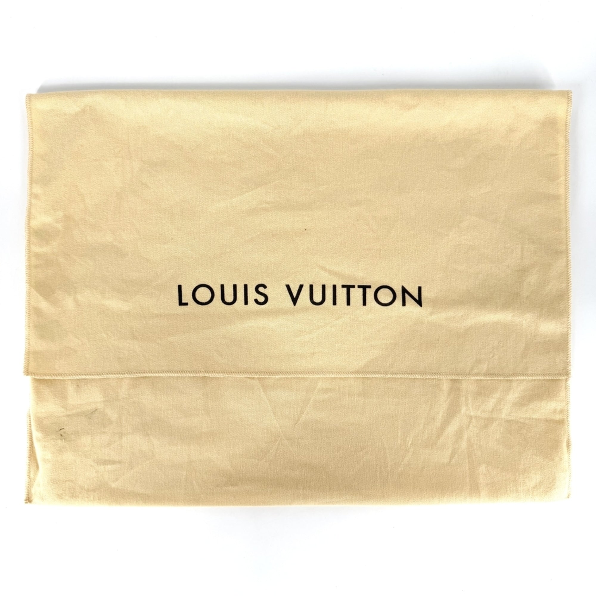 Louis Vuitton Brown White Damier Canvas Handbag Shoulder Bag (Pre-Owned)