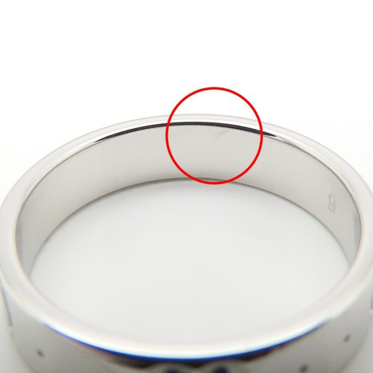 Gucci Icon White Gold (18K) Band Ring (Pre-Owned)
