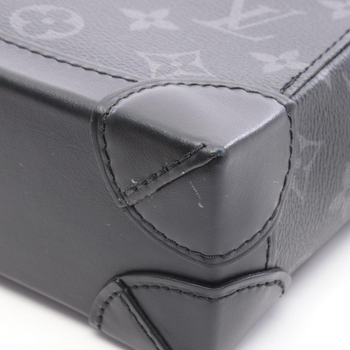 Louis Vuitton Black Monogram Empreinte Coated Canvas Leather Handbag Shoulder Bag (Pre-Owned)