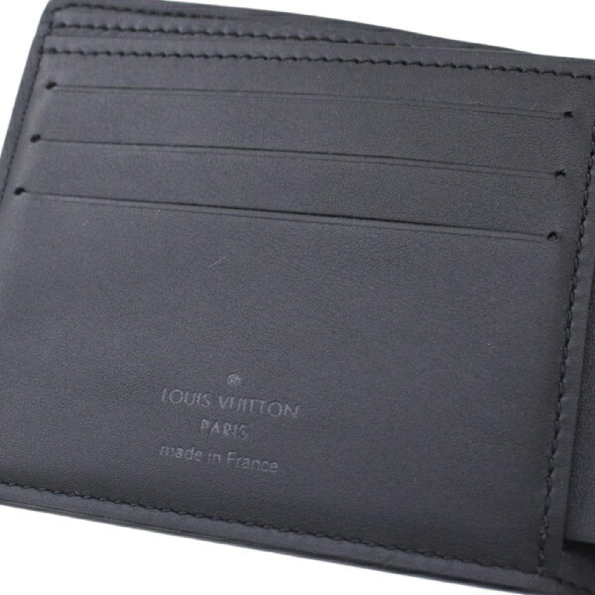Louis Vuitton Black Infini Damier Infini Wallet (Bi-Fold) (Pre-Owned)