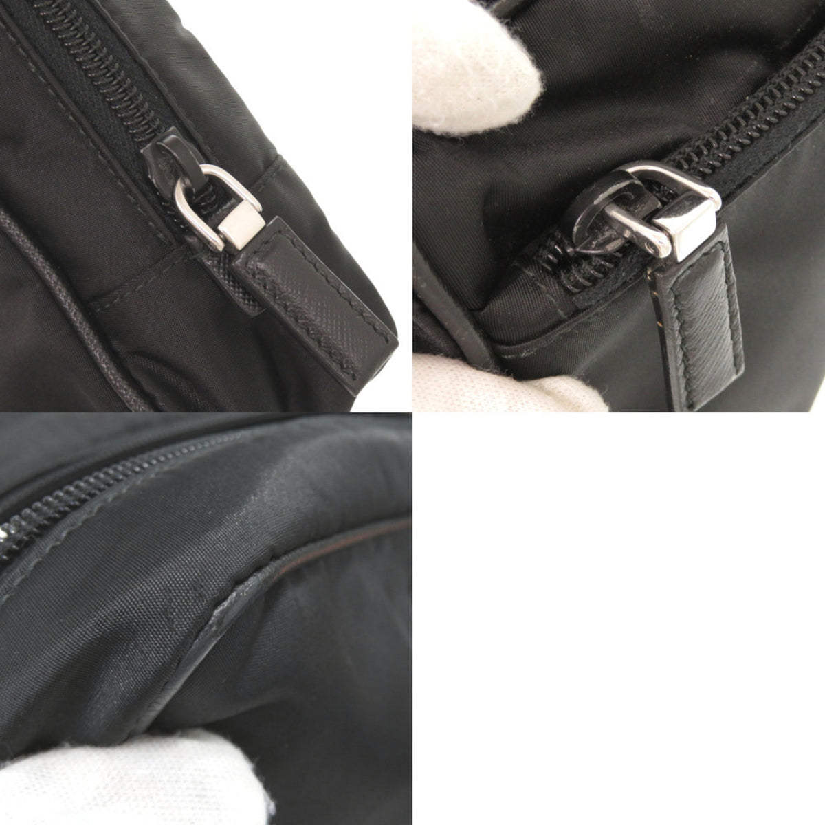Prada Black Nylon Pouch (Pre-Owned)