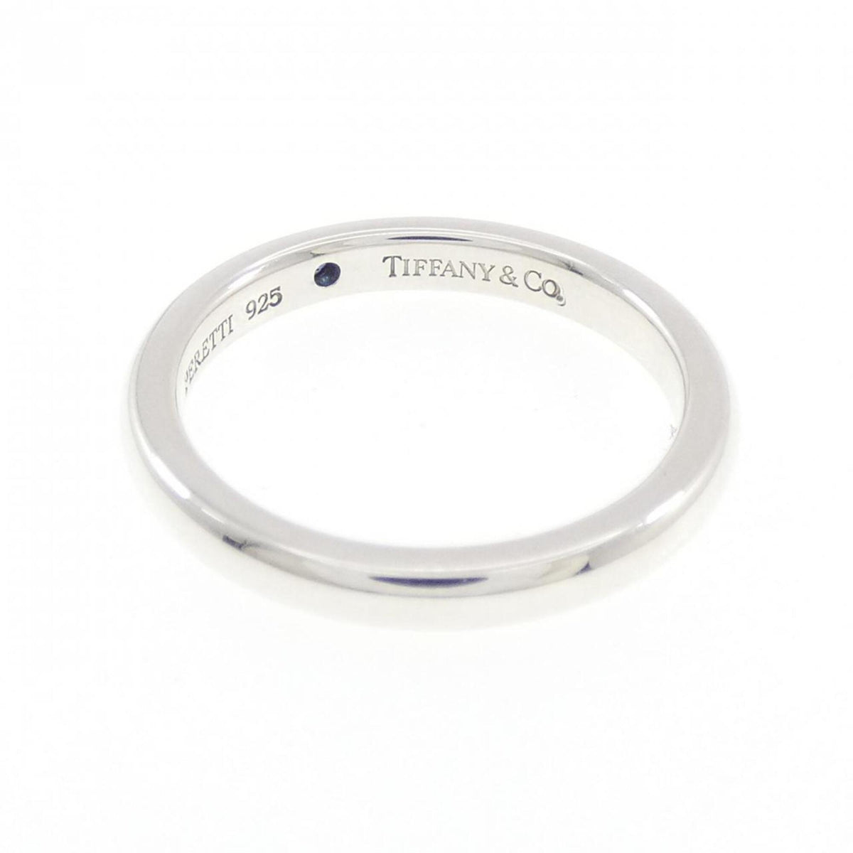Tiffany Silver 925 Band Ring (Pre-Owned)