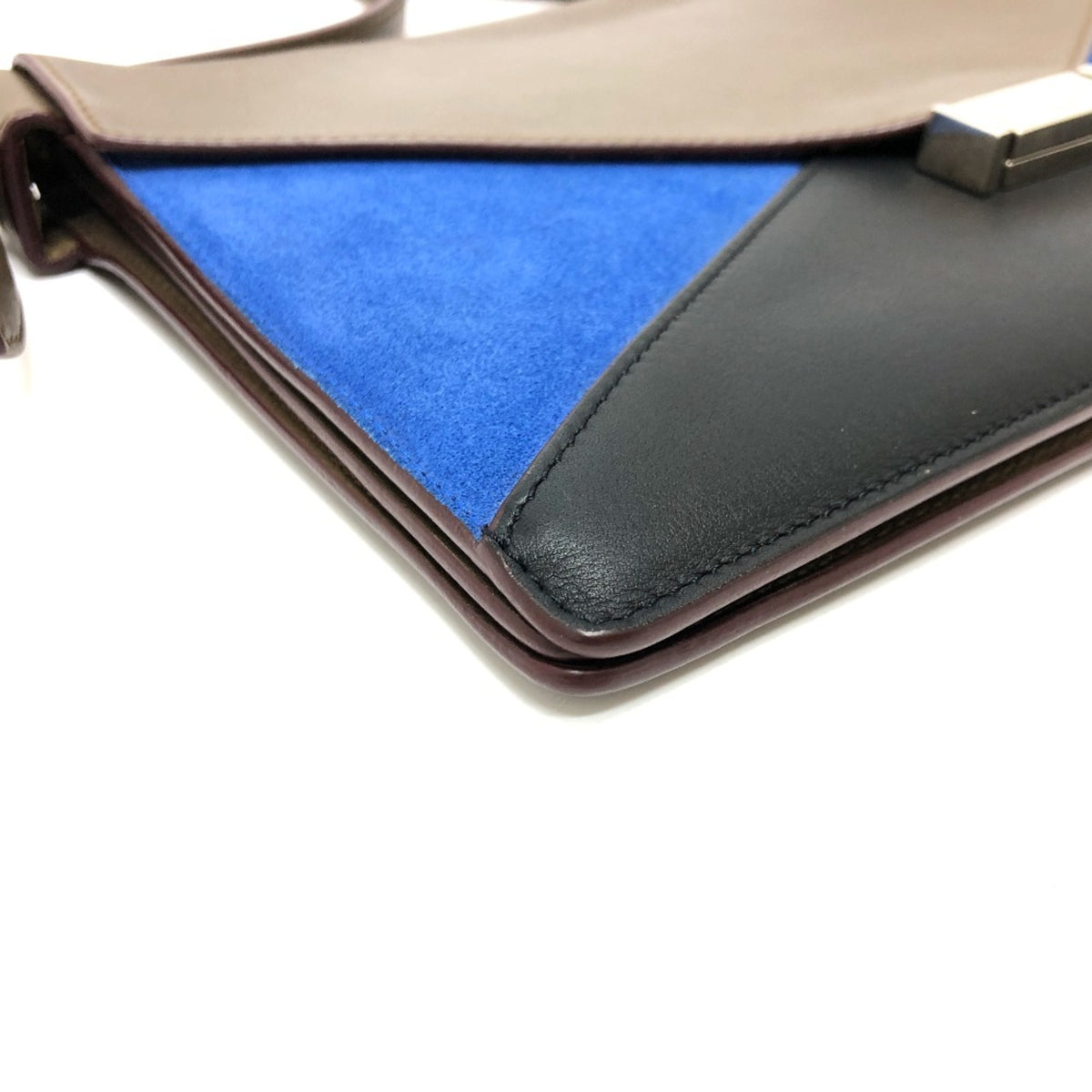 Celine Brown Leather Shoulder Bag (Pre-Owned)