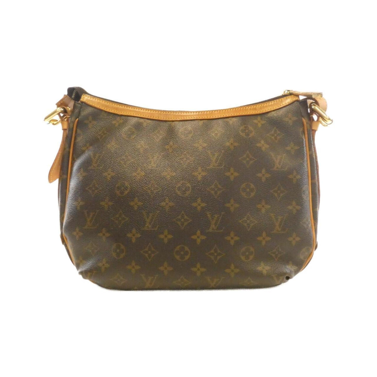 Louis Vuitton Marron Coated Canvas Shoulder Bag (Pre-Owned)