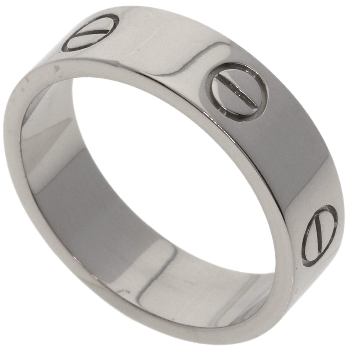 Cartier White Gold White Gold (18K) Band Ring (Pre-Owned)