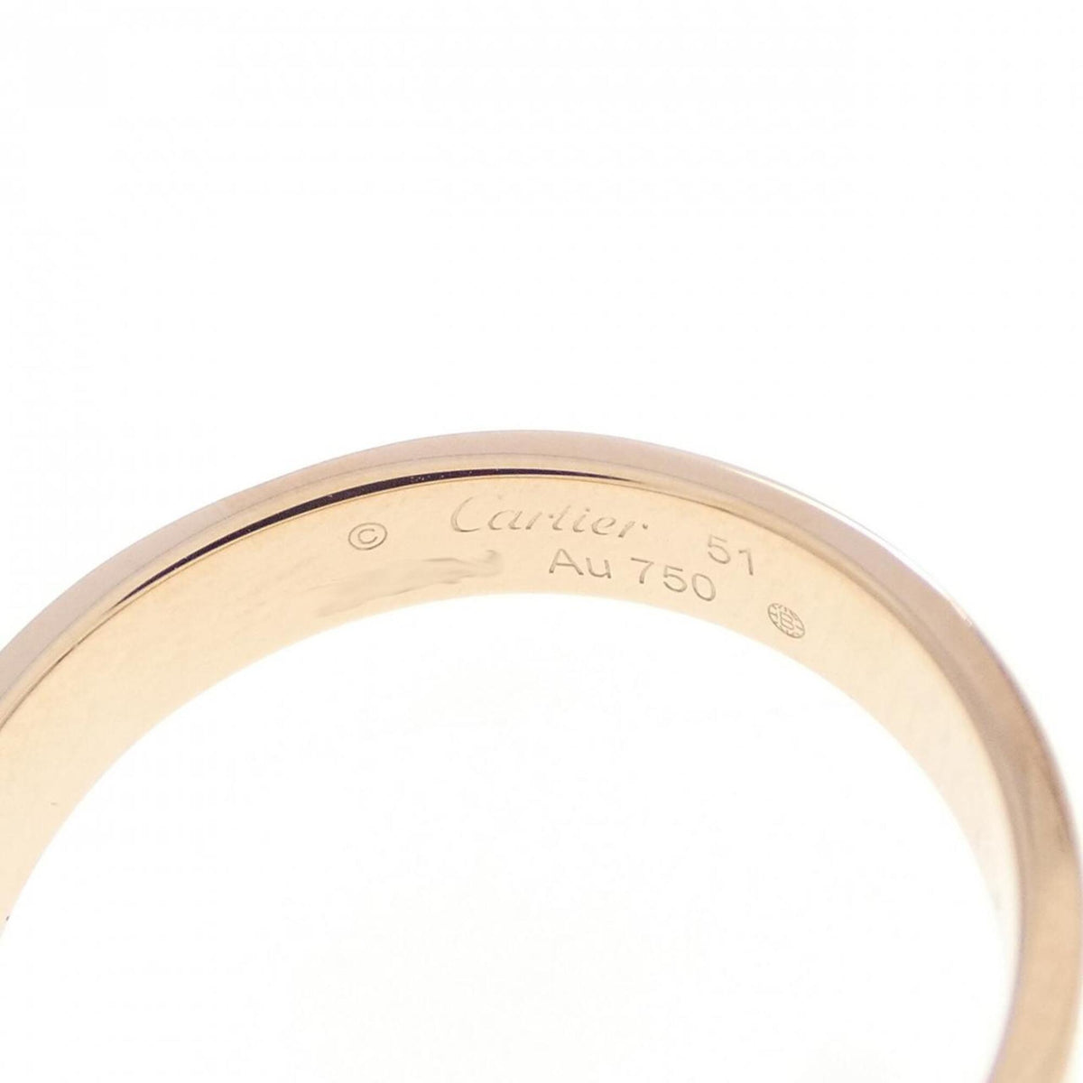 Cartier Pink Gold (18K) Band Ring (Pre-Owned)