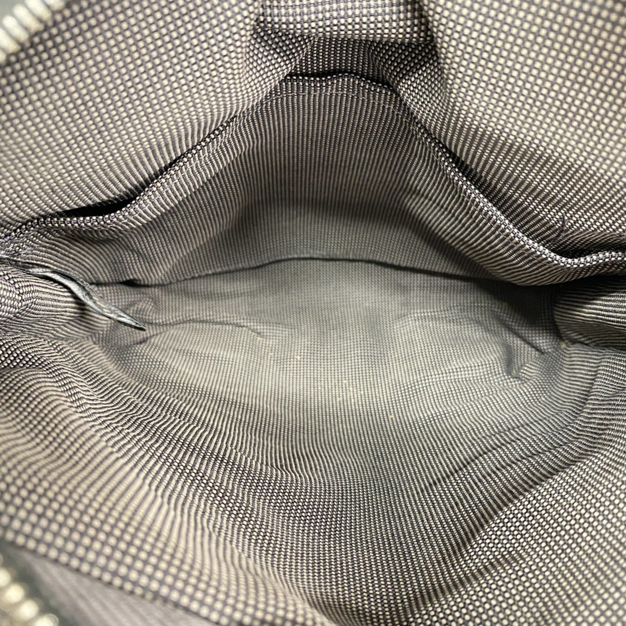 Hermes Gray Canvas Backpack (Pre-Owned)