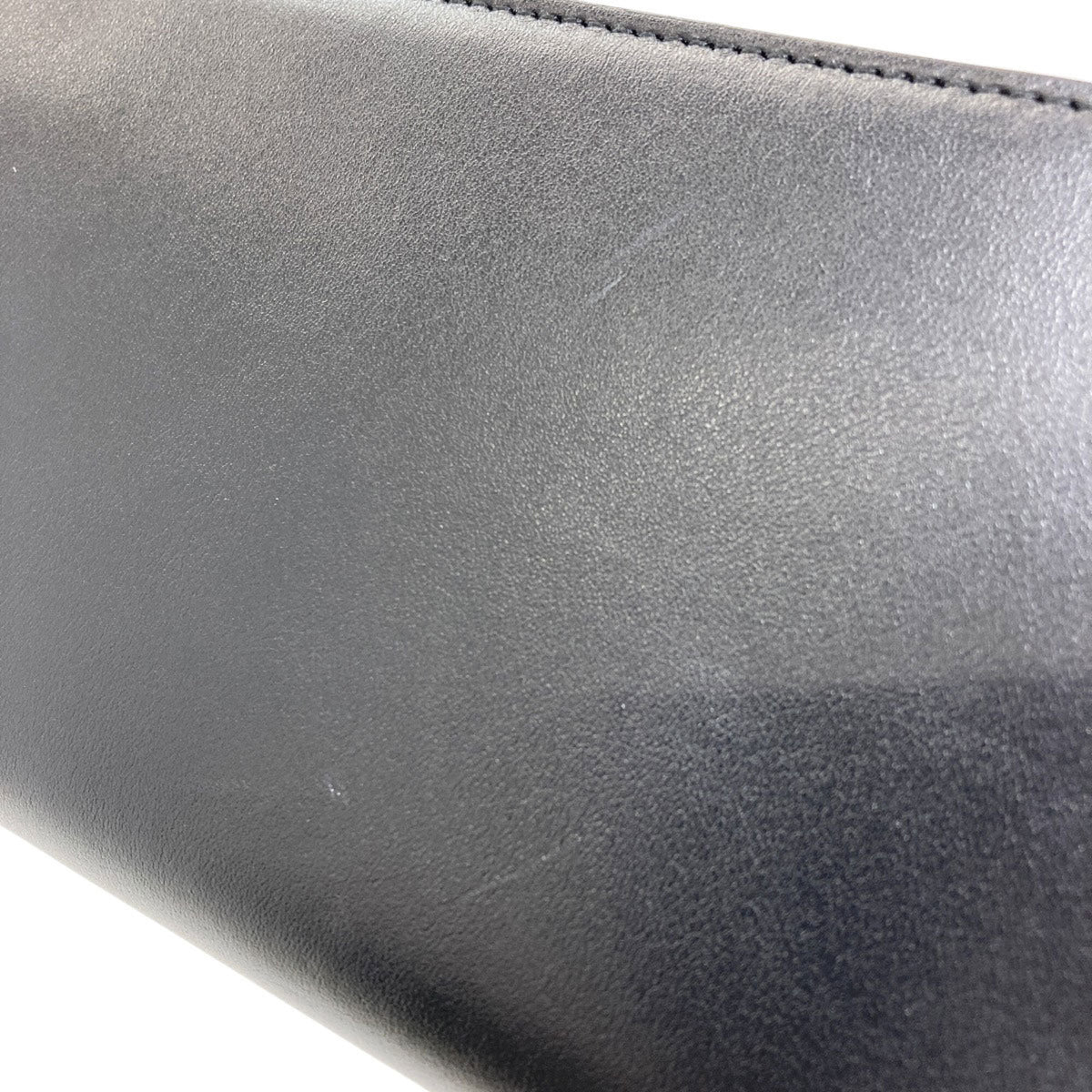 Jimmy Choo Black Leather Long Wallet (Bi-Fold) (Pre-Owned)