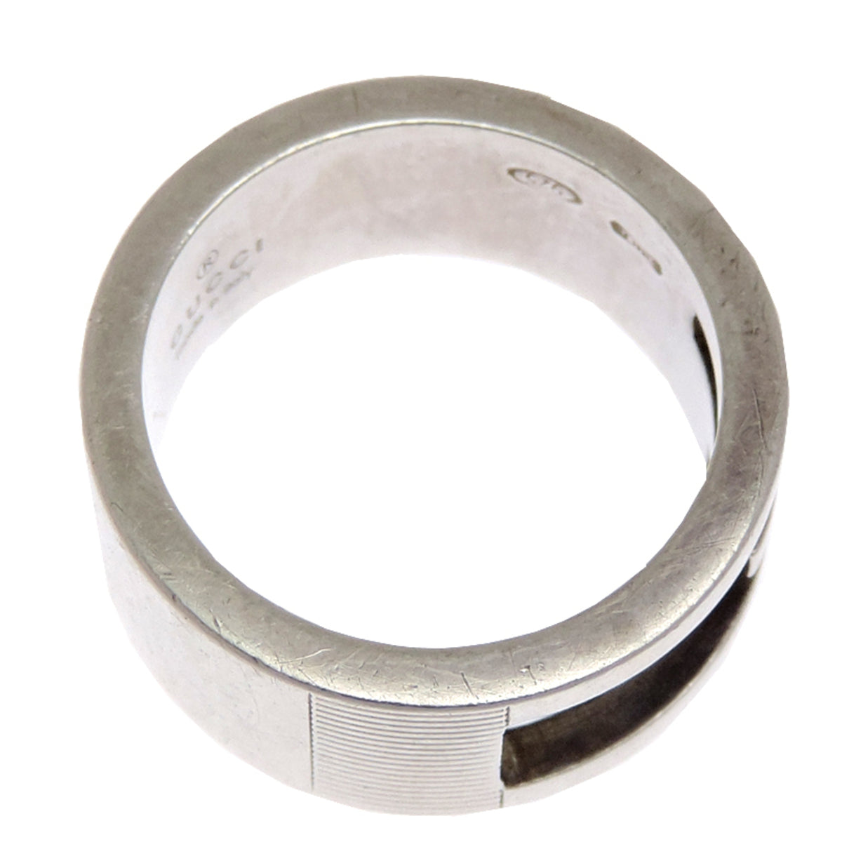 Gucci Silver 925 Band Ring (Pre-Owned)