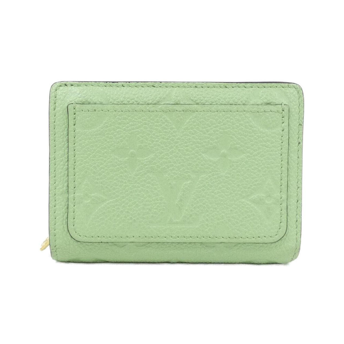 Louis Vuitton Green Leather Wallet (Bi-Fold) (Pre-Owned)