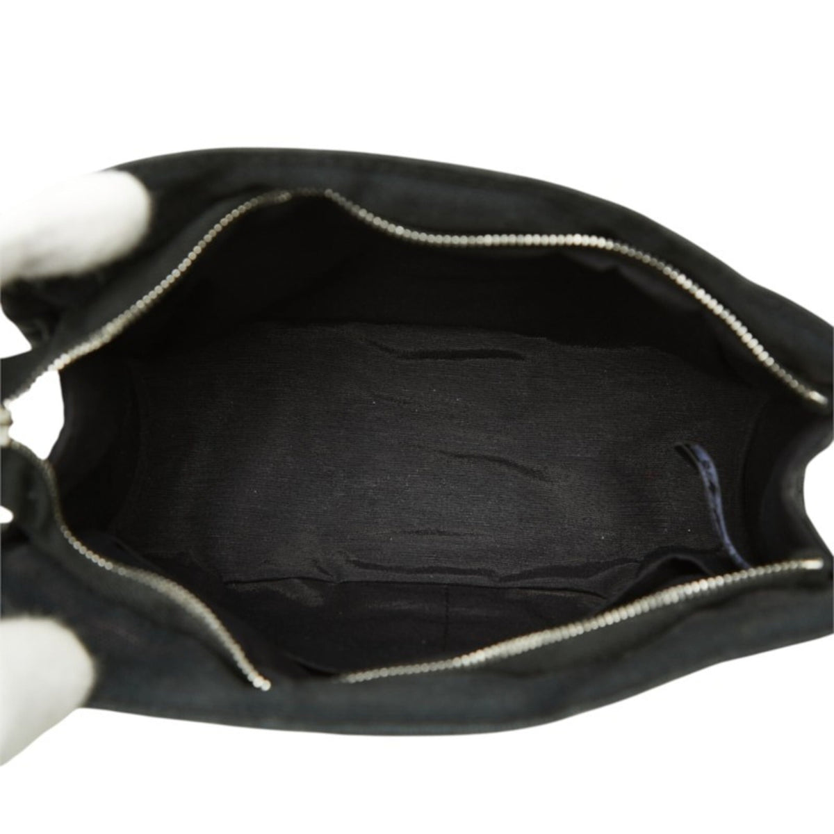 Hermes Black Cotton Handbag Pouch (Pre-Owned)